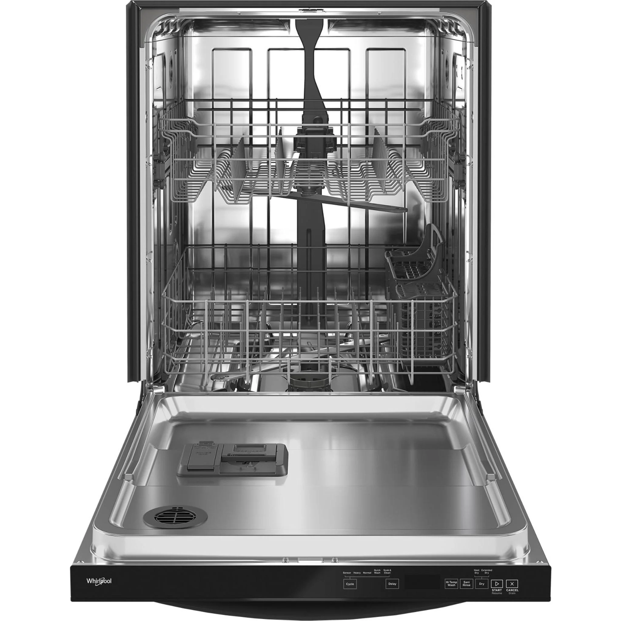 Whirlpool 24-Inch Dishwasher with AI Intelligent Wash and Tall Top Rack -Black (WDT740SALB) - Image 37