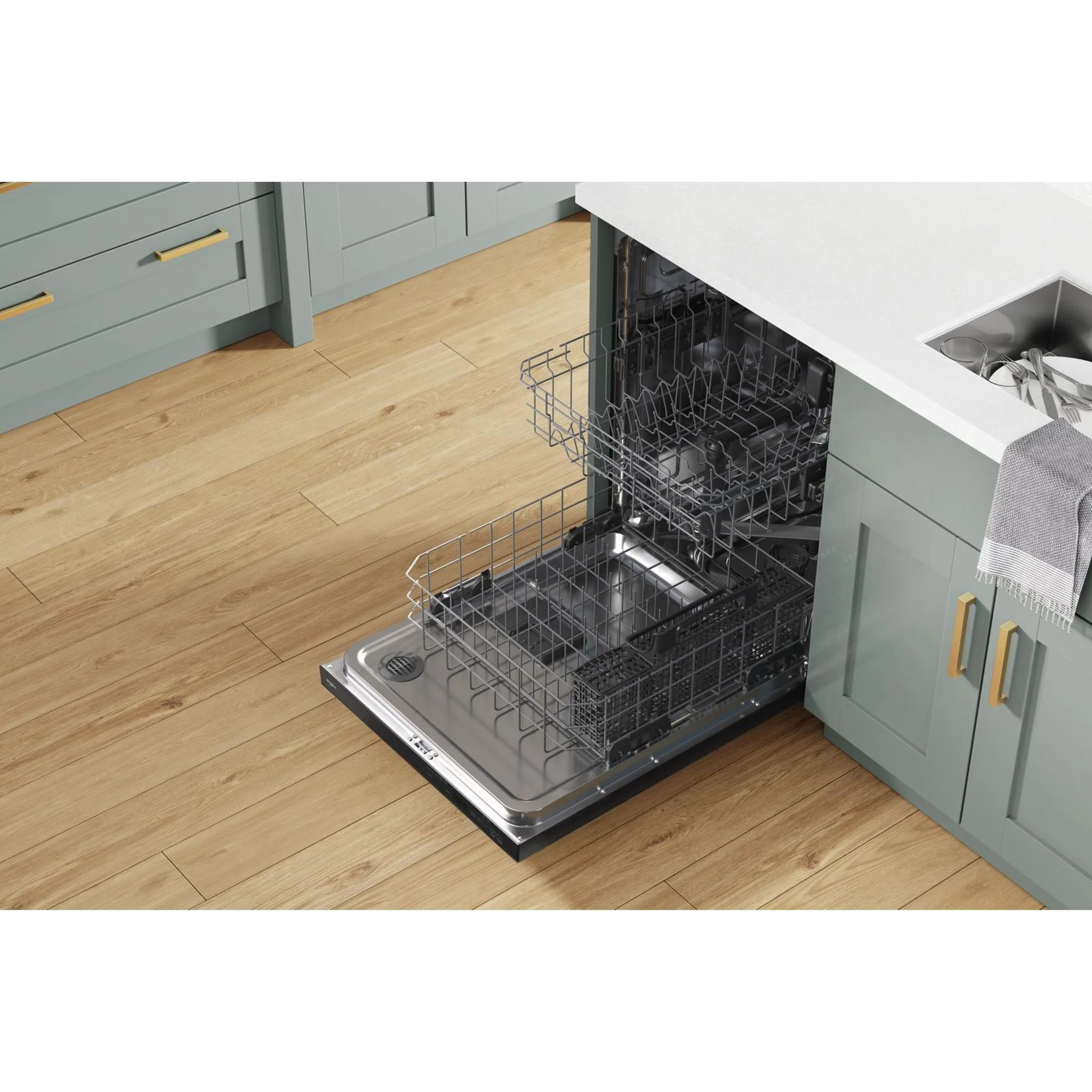 Whirlpool 24-Inch Dishwasher with AI Intelligent Wash and Tall Top Rack -Black (WDT740SALB) - Image 43