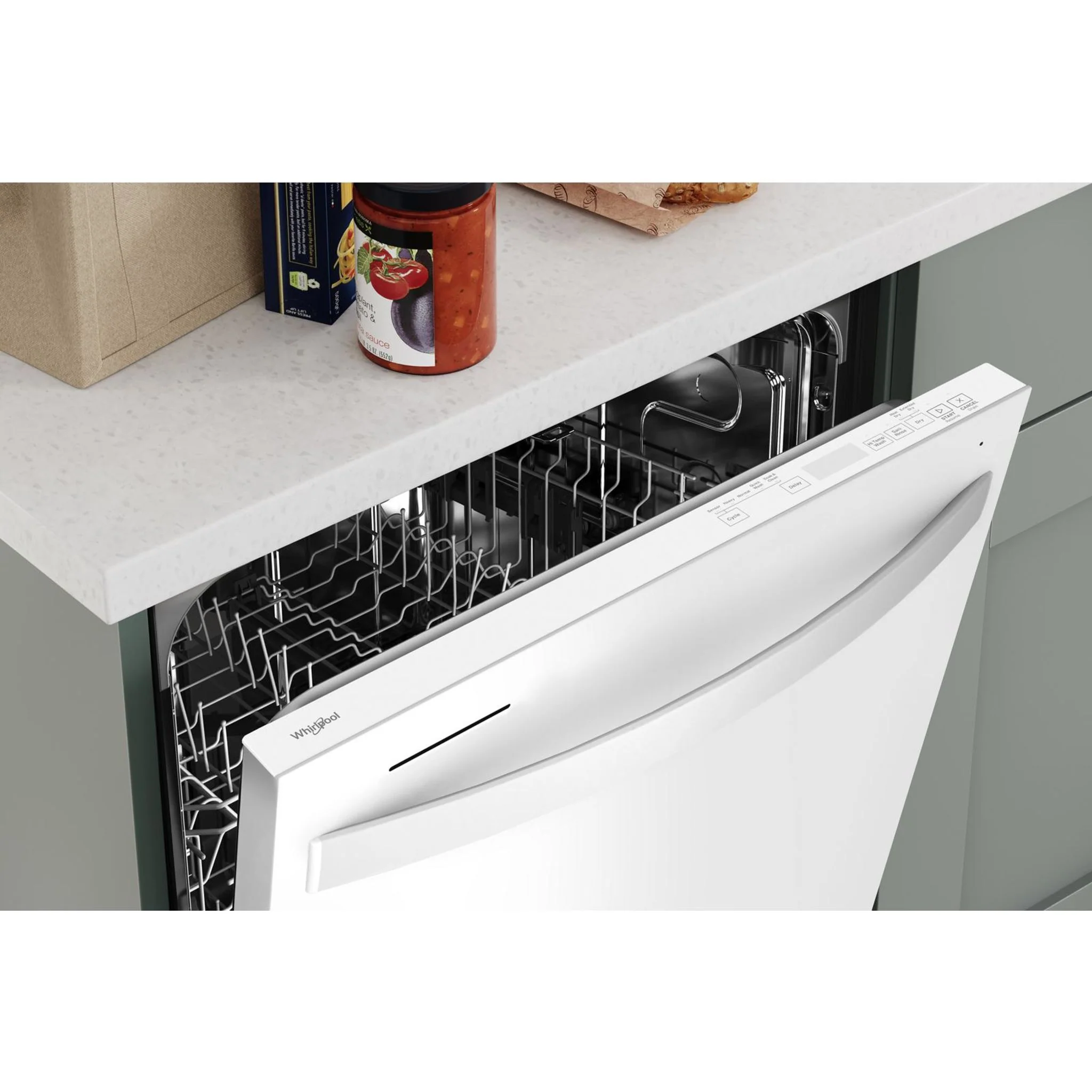 Whirlpool 24-Inch Dishwasher with AI Intelligent Wash and Tall Top Rack -White (WDT740SALW) - Image 28