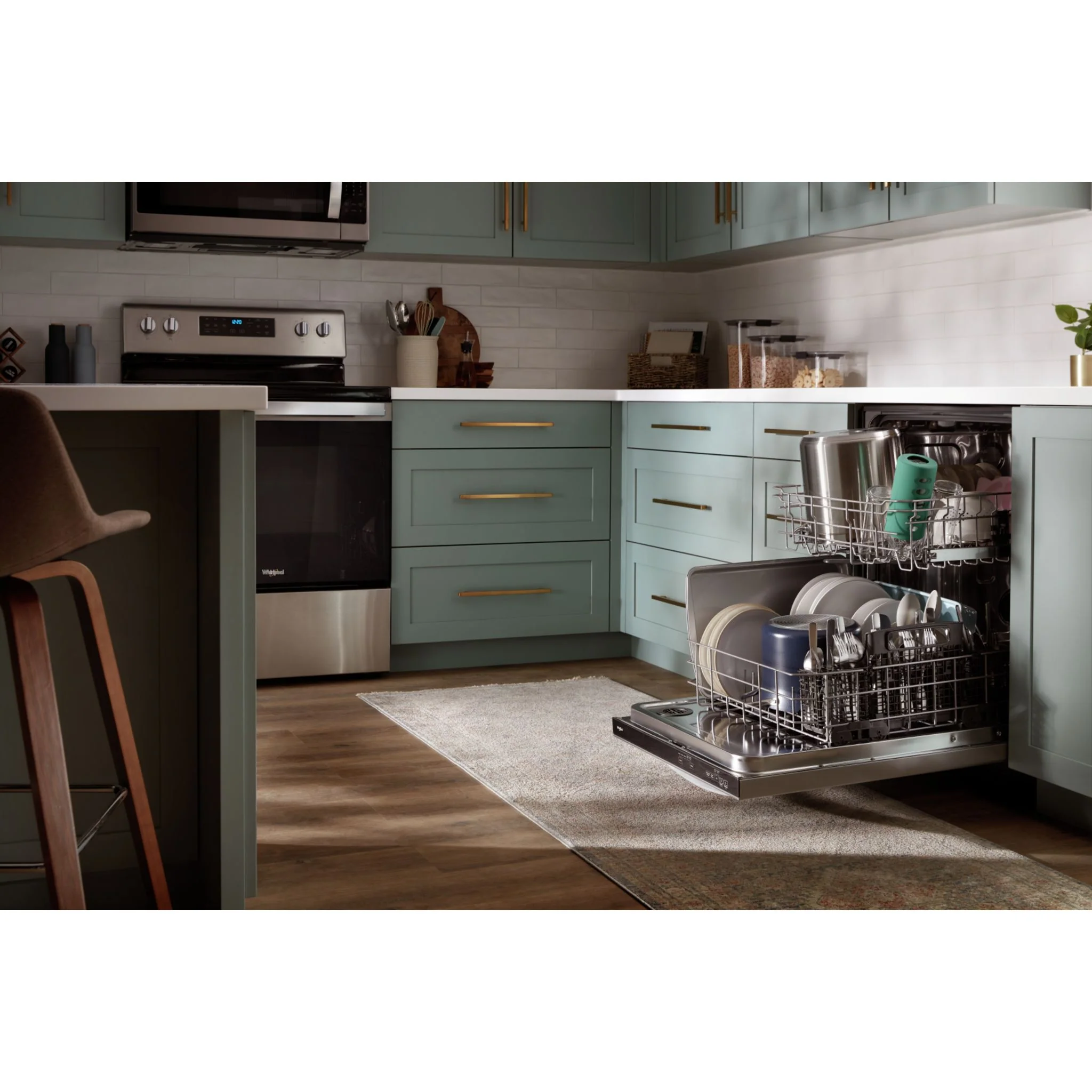 Whirlpool 24-Inch Stainless Steel Dishwasher with AI Intelligent Wash and Tall Top Rack -Stainless Steel (WDT740SALZ) - Image 11