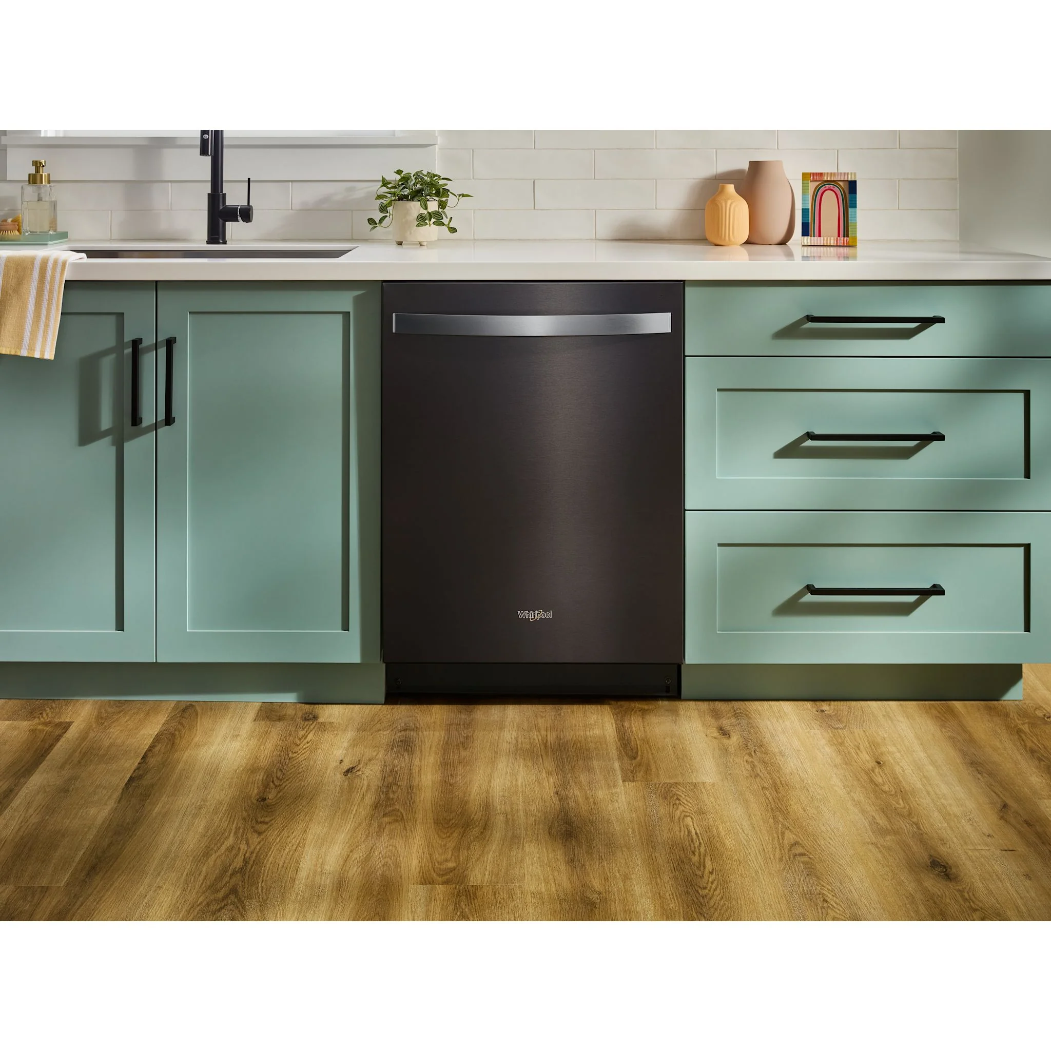 Whirlpool 24-Inch Dishwasher with Total Coverage Wash & Auto Open Air Dry - Fingerprint Resistant Black Stainless (WDTS8024SV) - Image 14