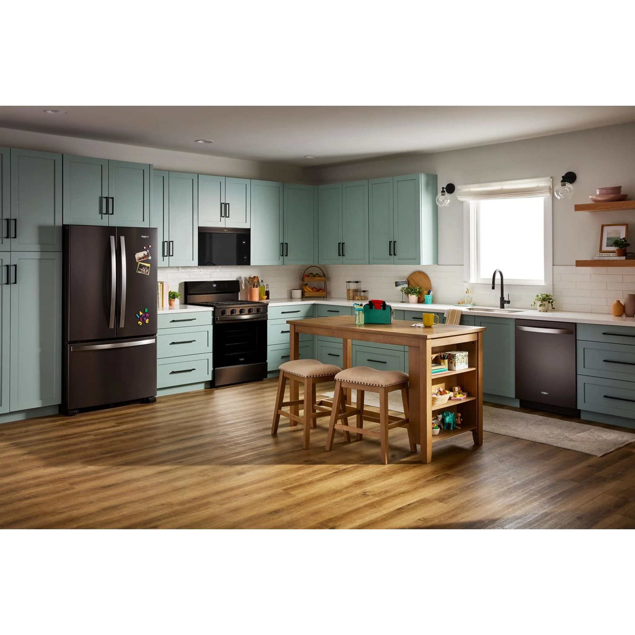 Whirlpool 24-Inch Dishwasher with Total Coverage Wash & Auto Open Air Dry - Fingerprint Resistant Black Stainless (WDTS8024SV) - Image 16