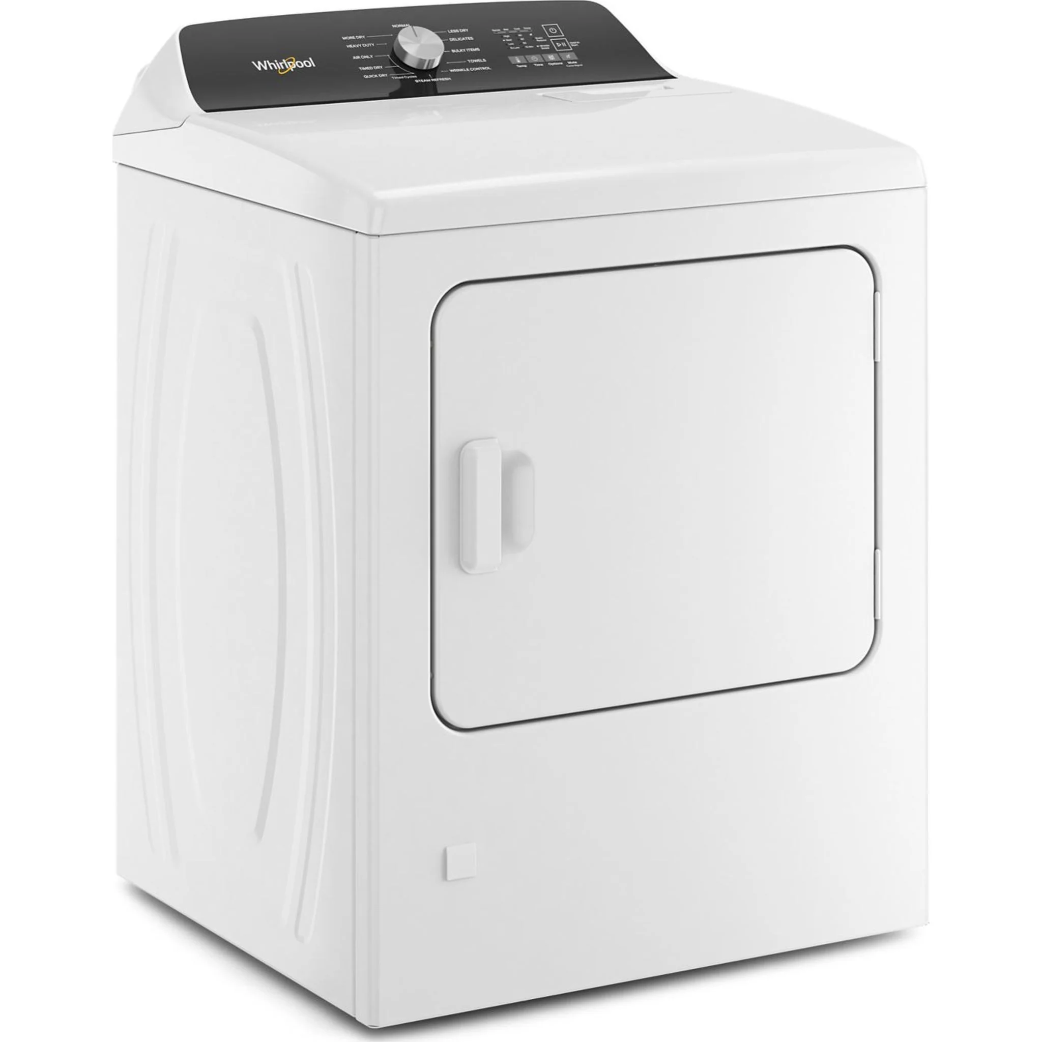 Whirlpool 7.0 Cu. Ft. Top Load Gas Moisture Sensing Dryer with Steam -White (WGD5050LW) - Image 13