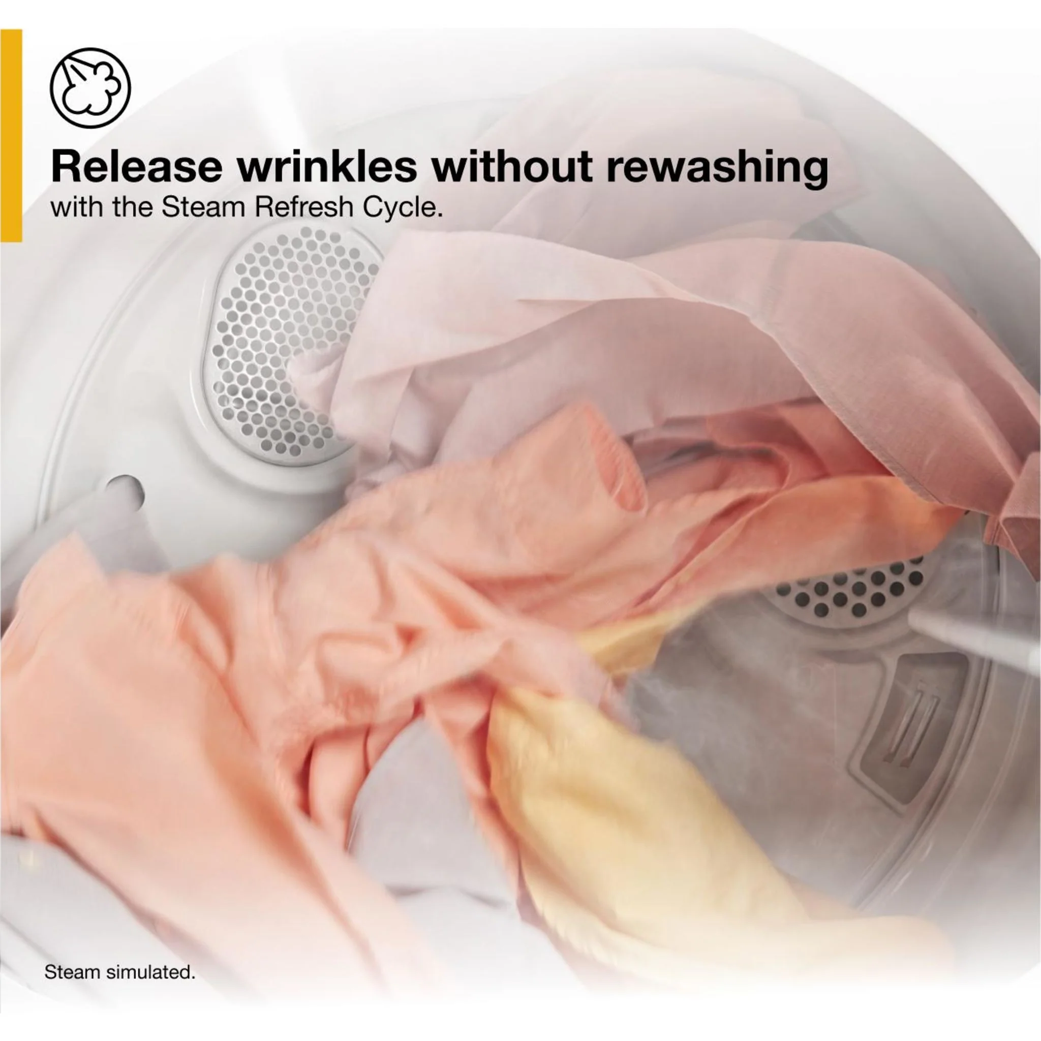 Whirlpool 7.0 Cu. Ft. Top Load Gas Moisture Sensing Dryer with Steam -White (WGD5050LW) - Image 25