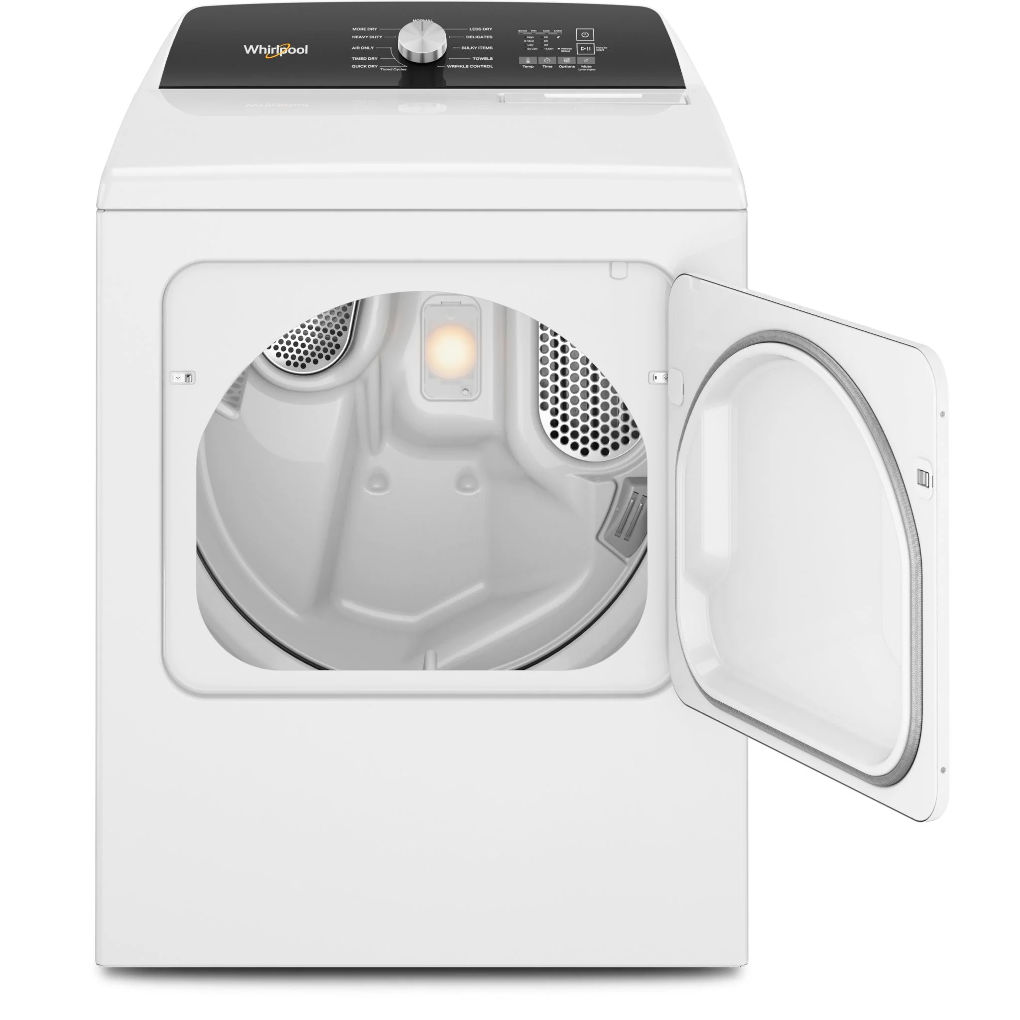 Whirlpool 7.0 Cu. Ft. Top Load Electric Moisture Sensing Dryer -White (YWED5010LW) - Image 4