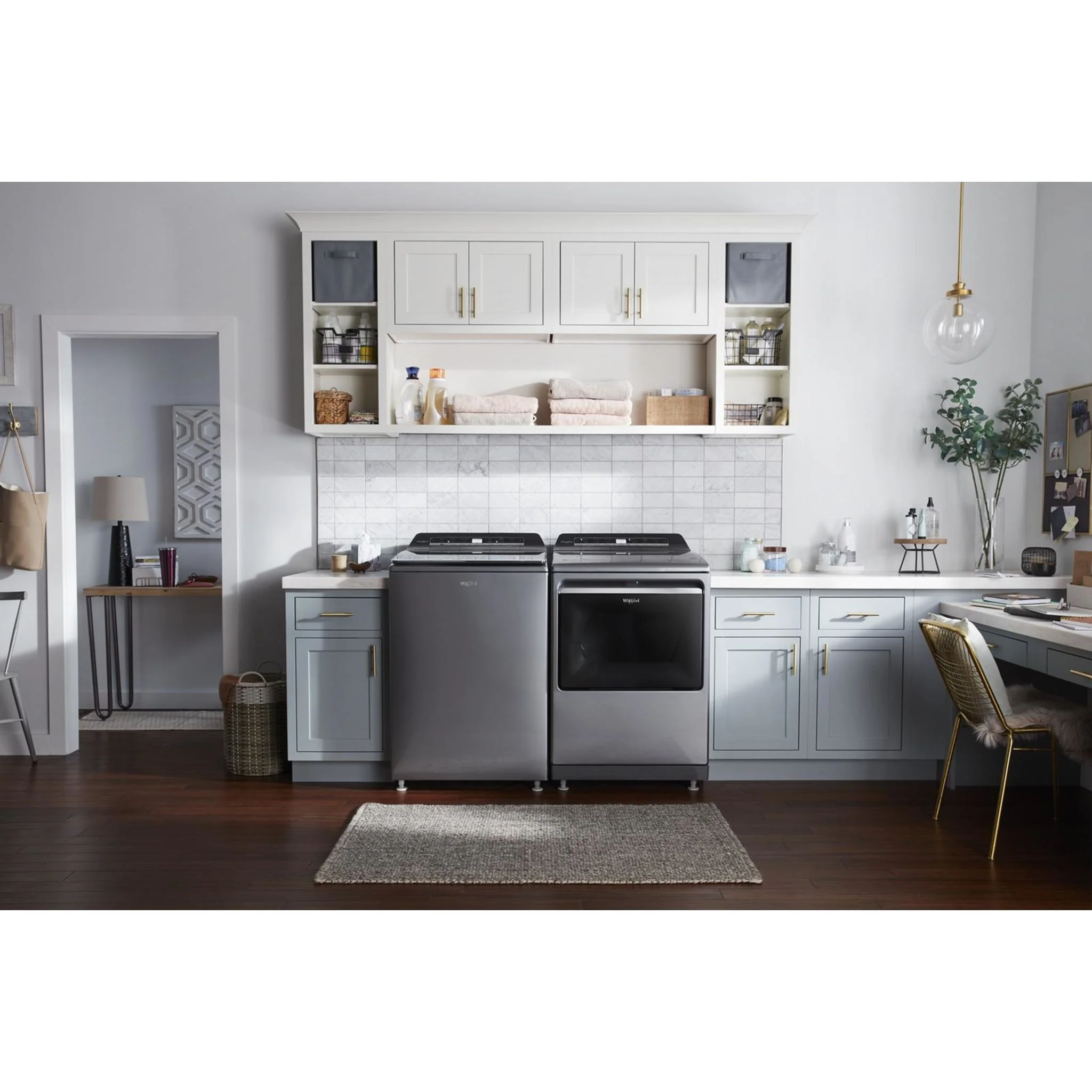 Whirlpool 7.4 cu. ft. Smart Top Load Electric Dryer -Chrome Shadow (YWED7120HC) - Image 13