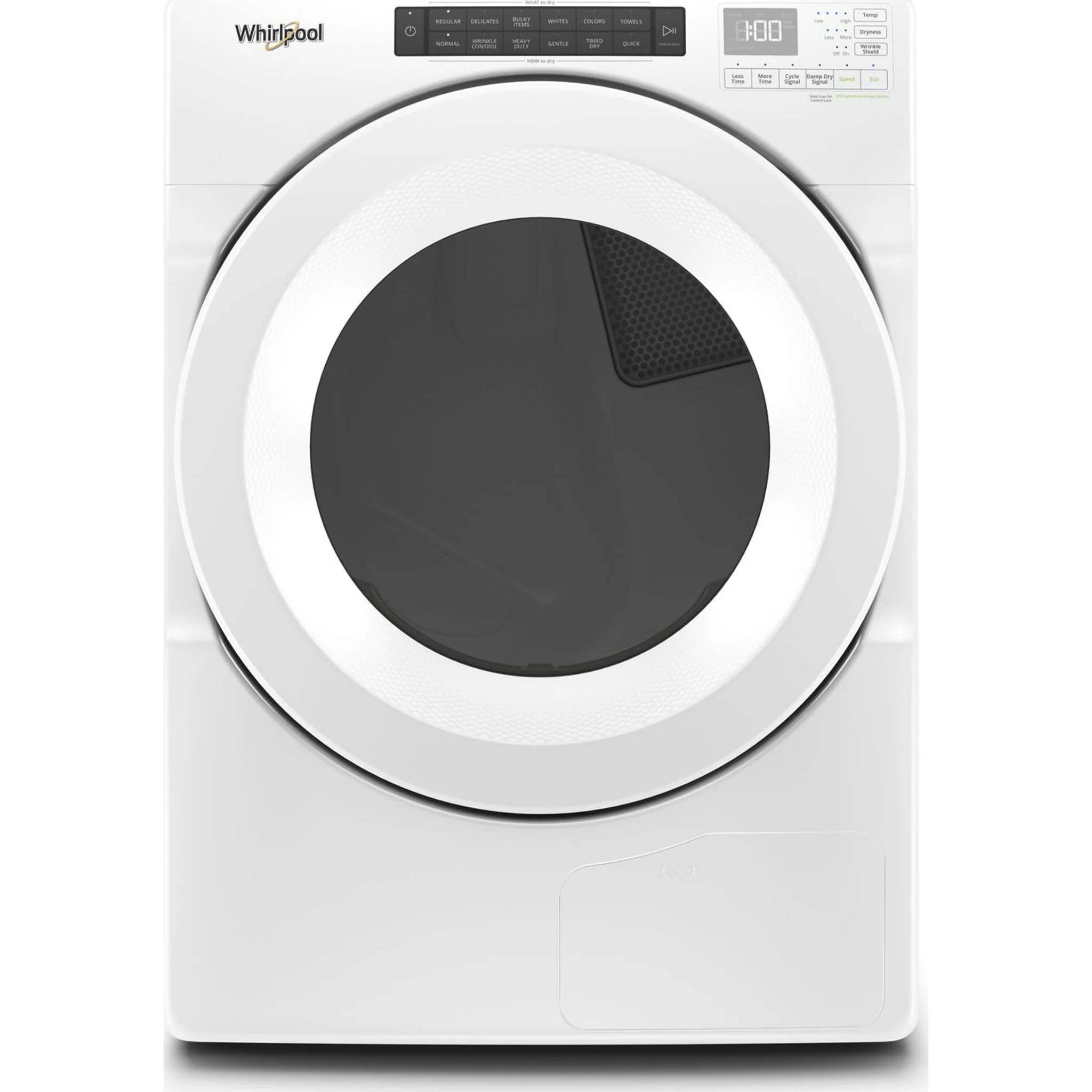 Whirlpool 7.4 cu.ft Front Load Heat Pump Dryer with Intiutitive Touch Controls, Advanced Moisture Sensing -White (YWHD560CHW) - Image 14