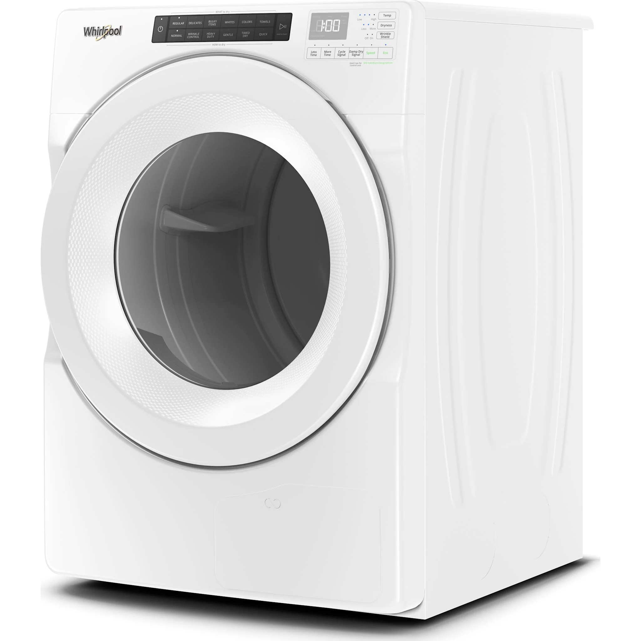 Whirlpool 7.4 cu.ft Front Load Heat Pump Dryer with Intiutitive Touch Controls, Advanced Moisture Sensing -White (YWHD560CHW) - Image 3