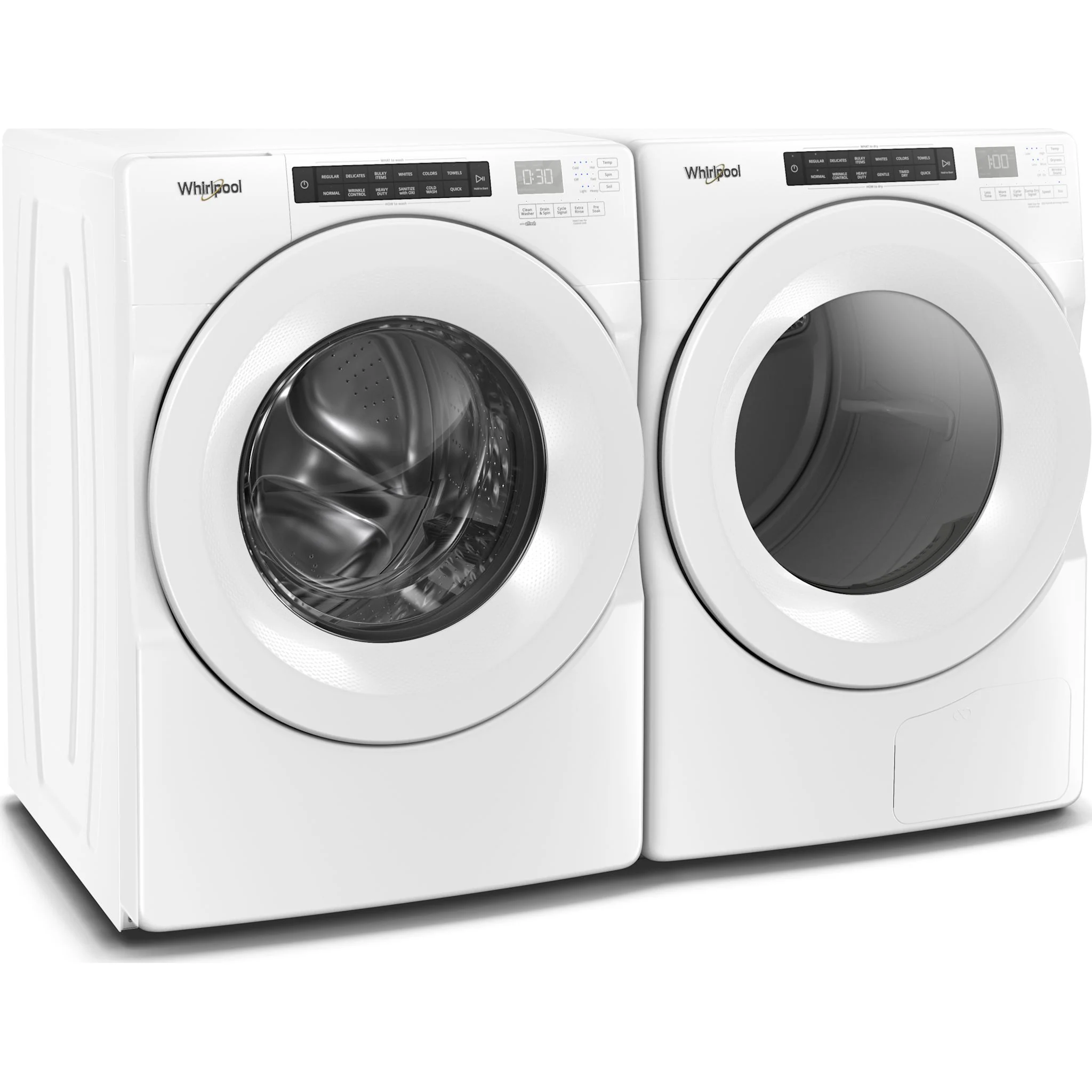 Whirlpool 7.4 cu.ft Front Load Heat Pump Dryer with Intiutitive Touch Controls, Advanced Moisture Sensing -White (YWHD560CHW) - Image 7