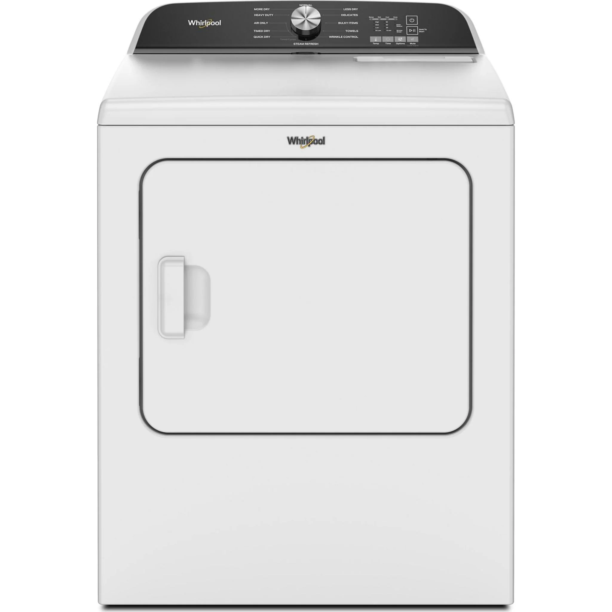 Whirlpool 7.0 Cu. Ft. Top Load Electric Dryer with Moisture Sensor -White (YWED6150PW) - Image 3