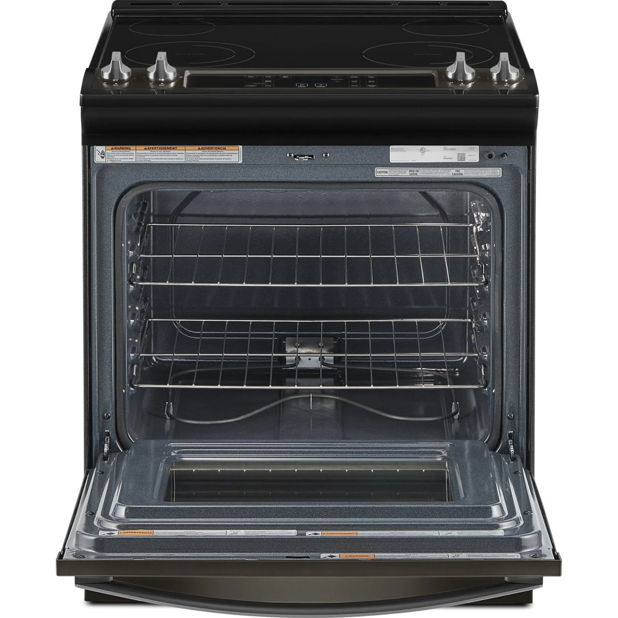 Whirlpool 4.8 Cu. Ft. Electric Range with Frozen BakeTechnology -Black Stainless (YWEE515S0LV) - Image 13