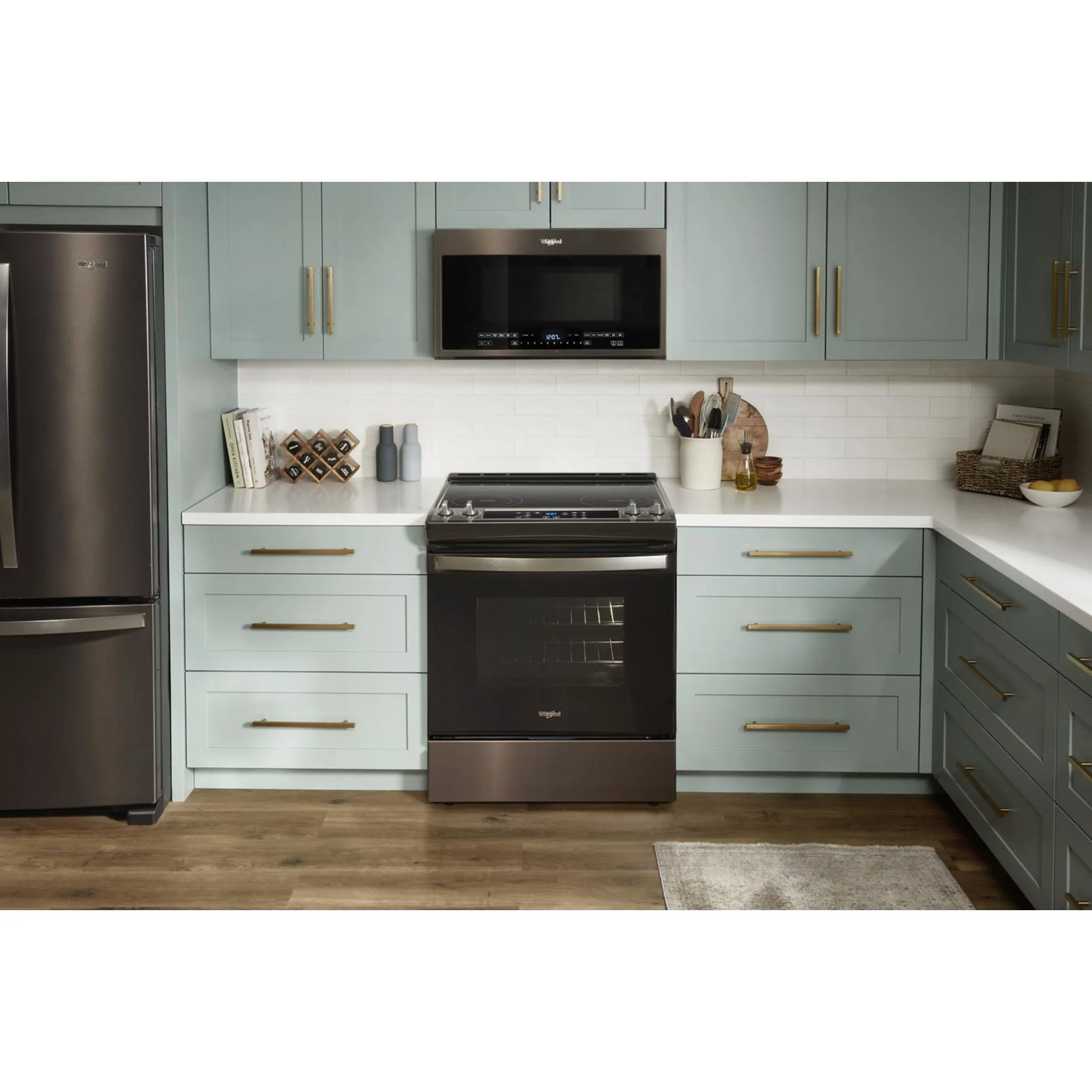 Whirlpool 4.8 Cu. Ft. Electric Range with Frozen BakeTechnology -Black Stainless (YWEE515S0LV) - Image 23