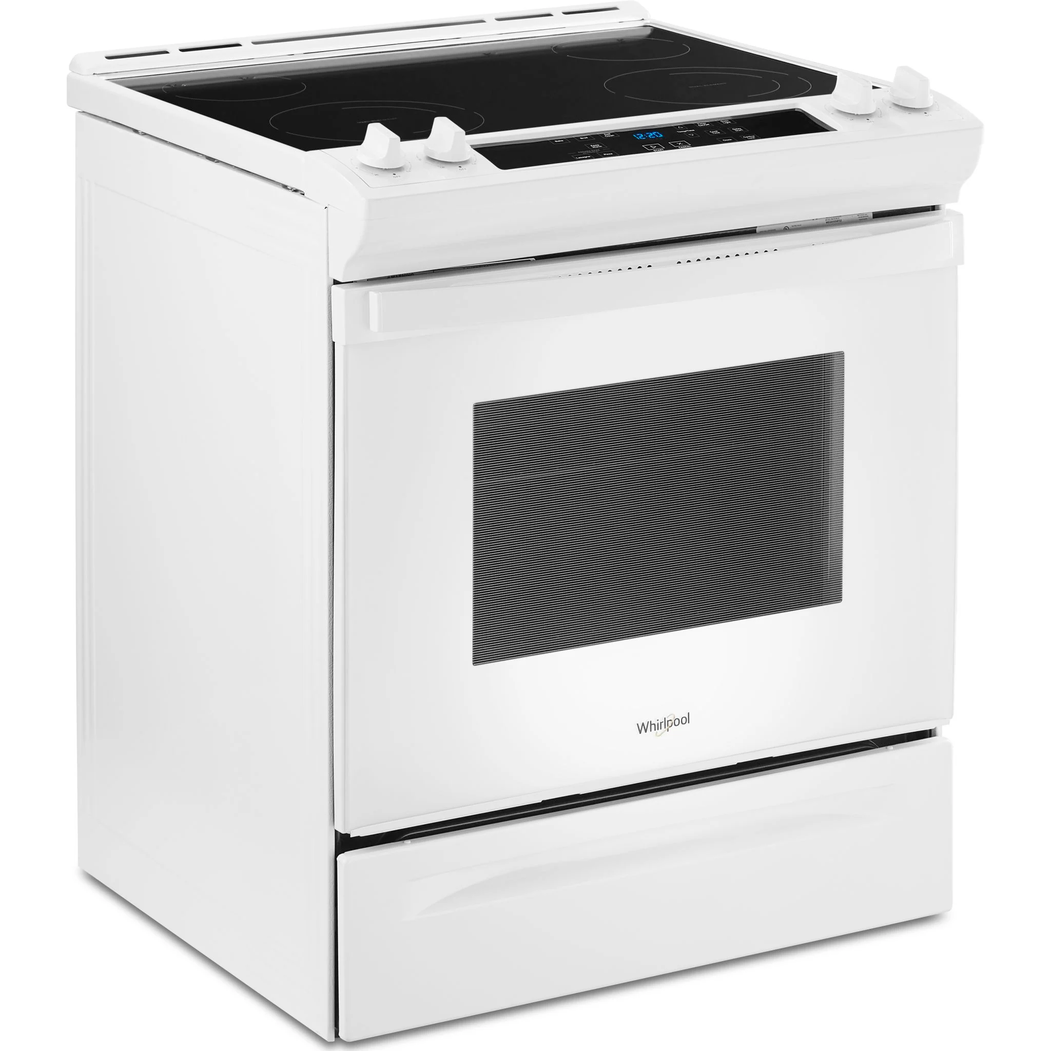 Whirlpool 4.8 Cu. Ft. Electric Range with Frozen BakeTechnology -White (YWEE515S0LW) - Image 2