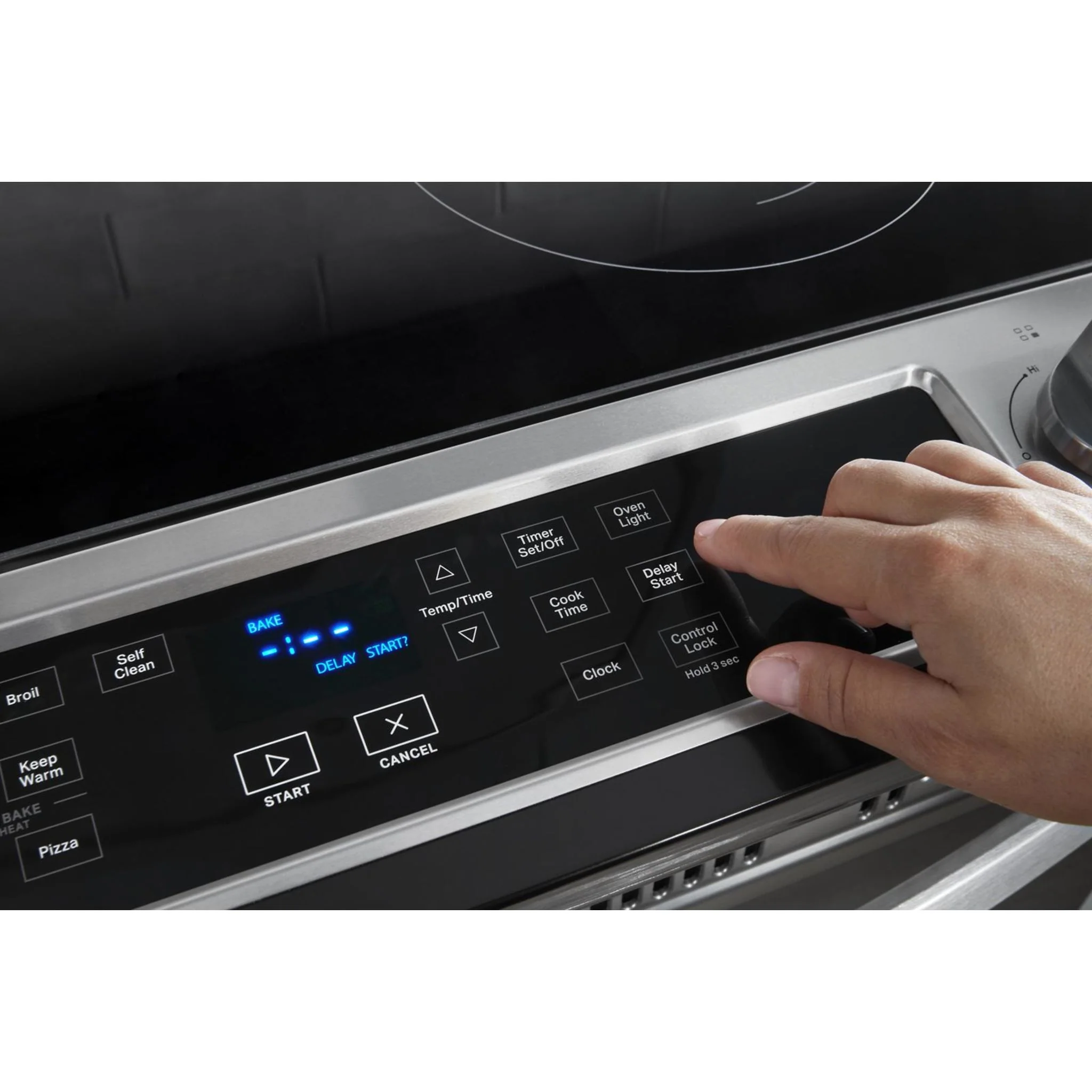 Whirlpool 4.8 Cu. Ft. Electric Range with Frozen BakeTechnology -White (YWEE515S0LW) - Image 24