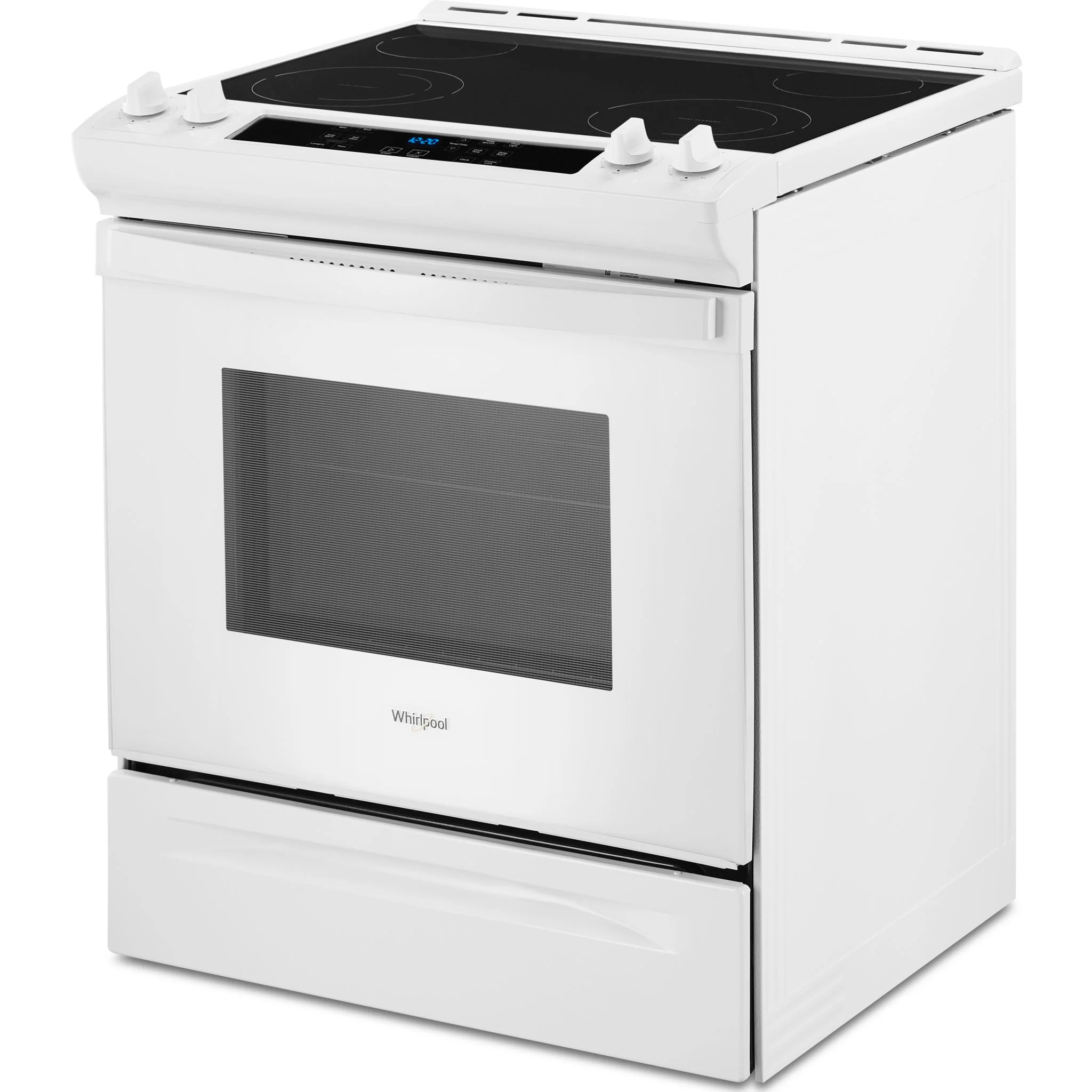 Whirlpool 4.8 Cu. Ft. Electric Range with Frozen BakeTechnology -White (YWEE515S0LW) - Image 3