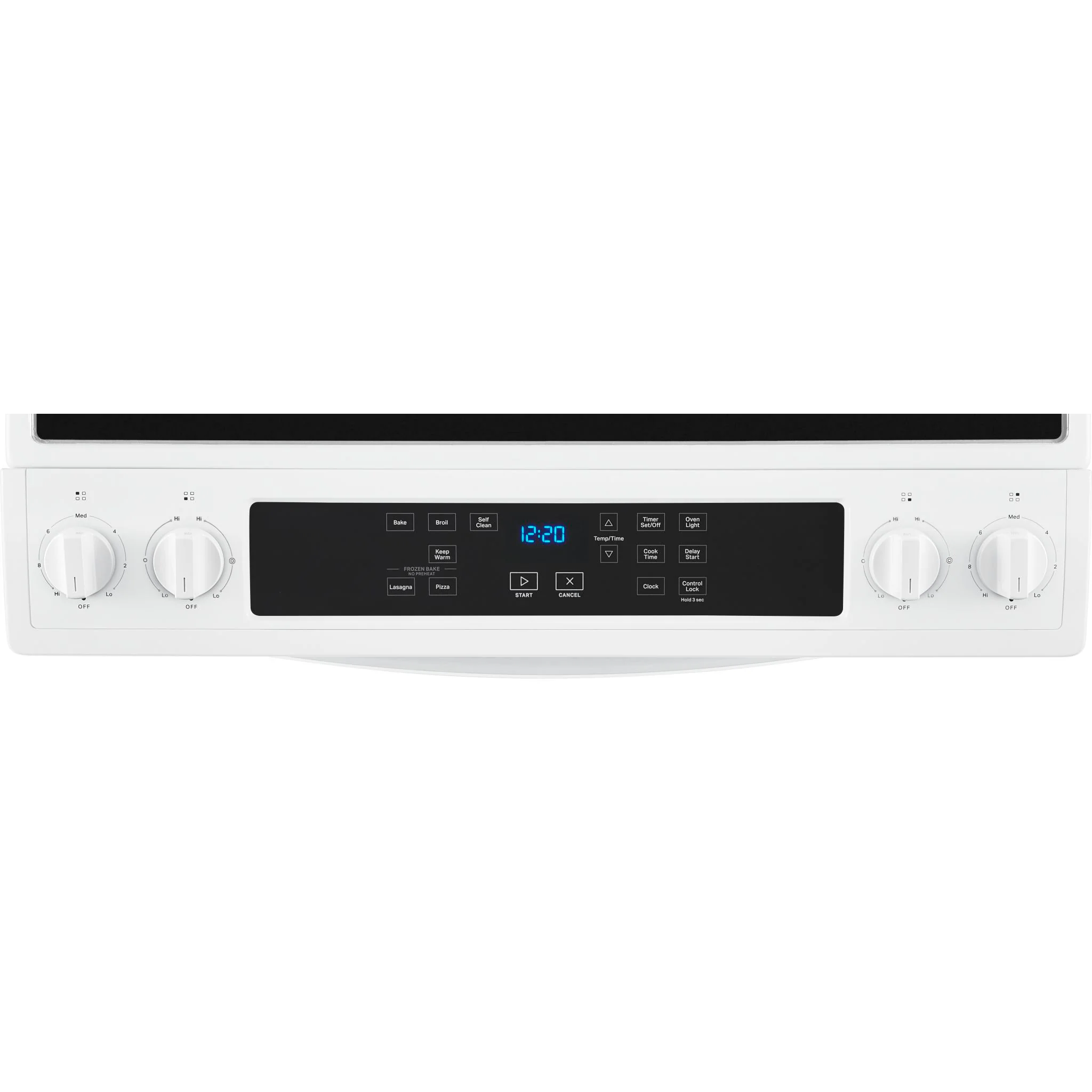 Whirlpool 4.8 Cu. Ft. Electric Range with Frozen BakeTechnology -White (YWEE515S0LW) - Image 8