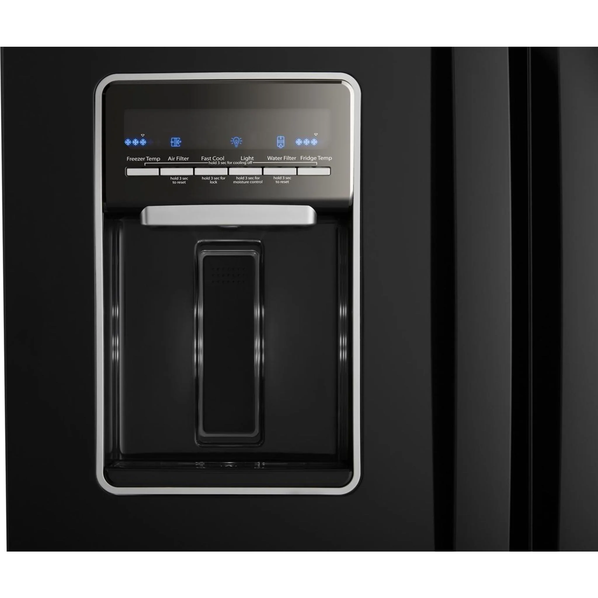 Whirlpool 30-inch Wide French Door Refrigerator - 20 cu. ft. -Black (WRF560SEHB) - Image 18