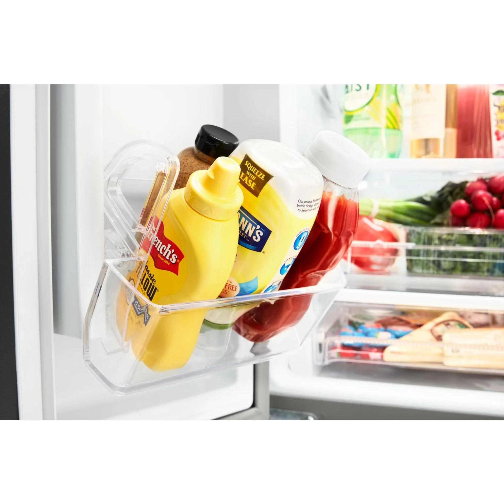 Whirlpool 30-inch Wide French Door Refrigerator - 20 cu. ft. -White (WRF560SEHW) - Image 13