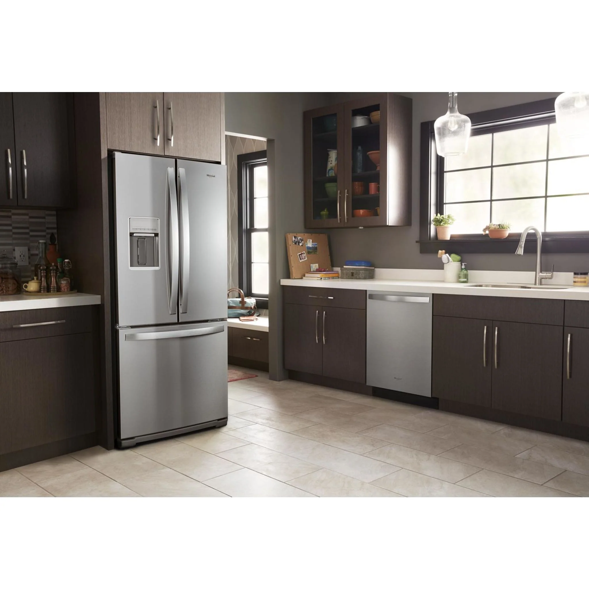 Whirlpool 30-inch Wide French Door Refrigerator - 20 cu. ft. -Fingerprint Resistant Stainless Steel (WRF560SEHZ) - Image 13