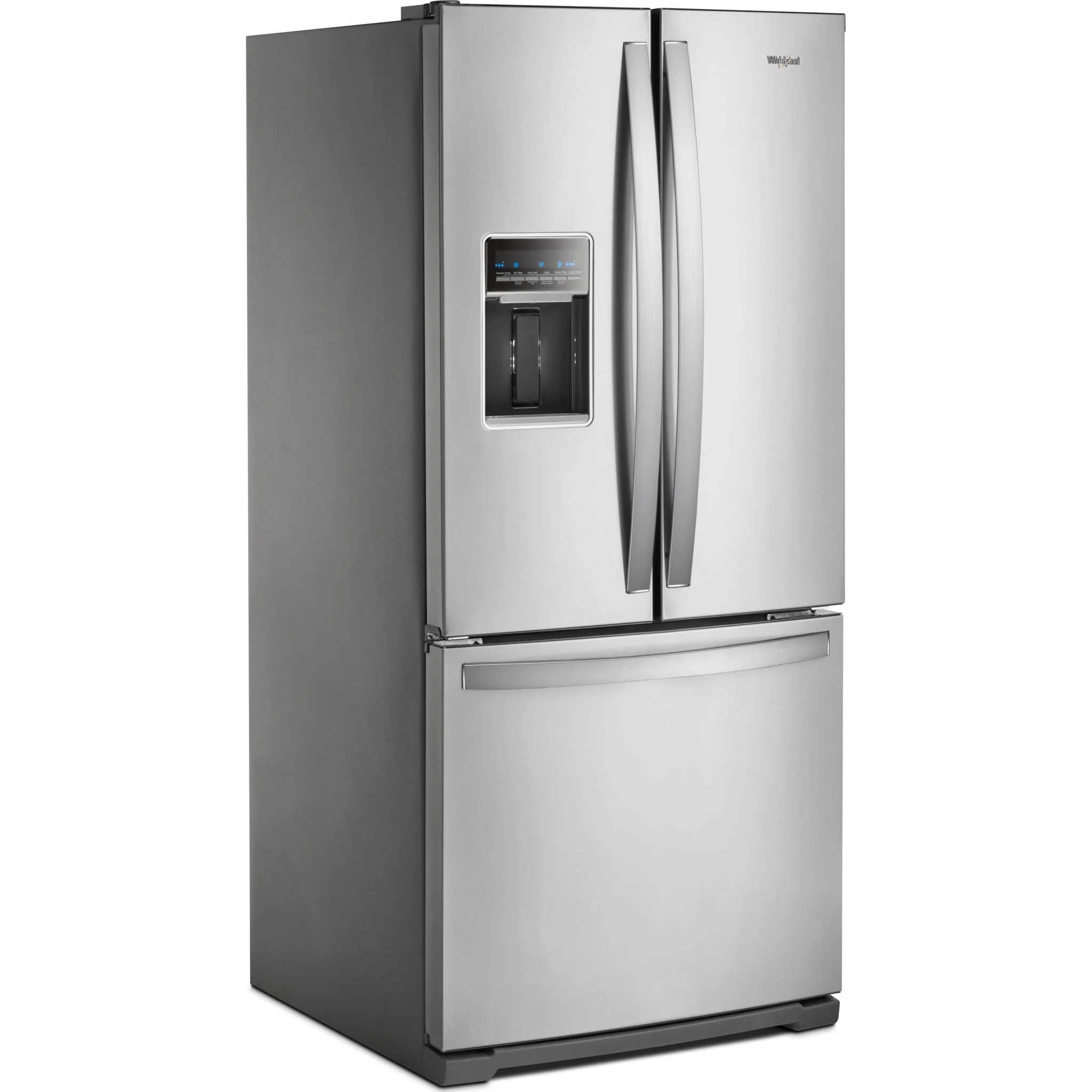 Whirlpool 30-inch Wide French Door Refrigerator - 20 cu. ft. -Fingerprint Resistant Stainless Steel (WRF560SEHZ) - Image 2