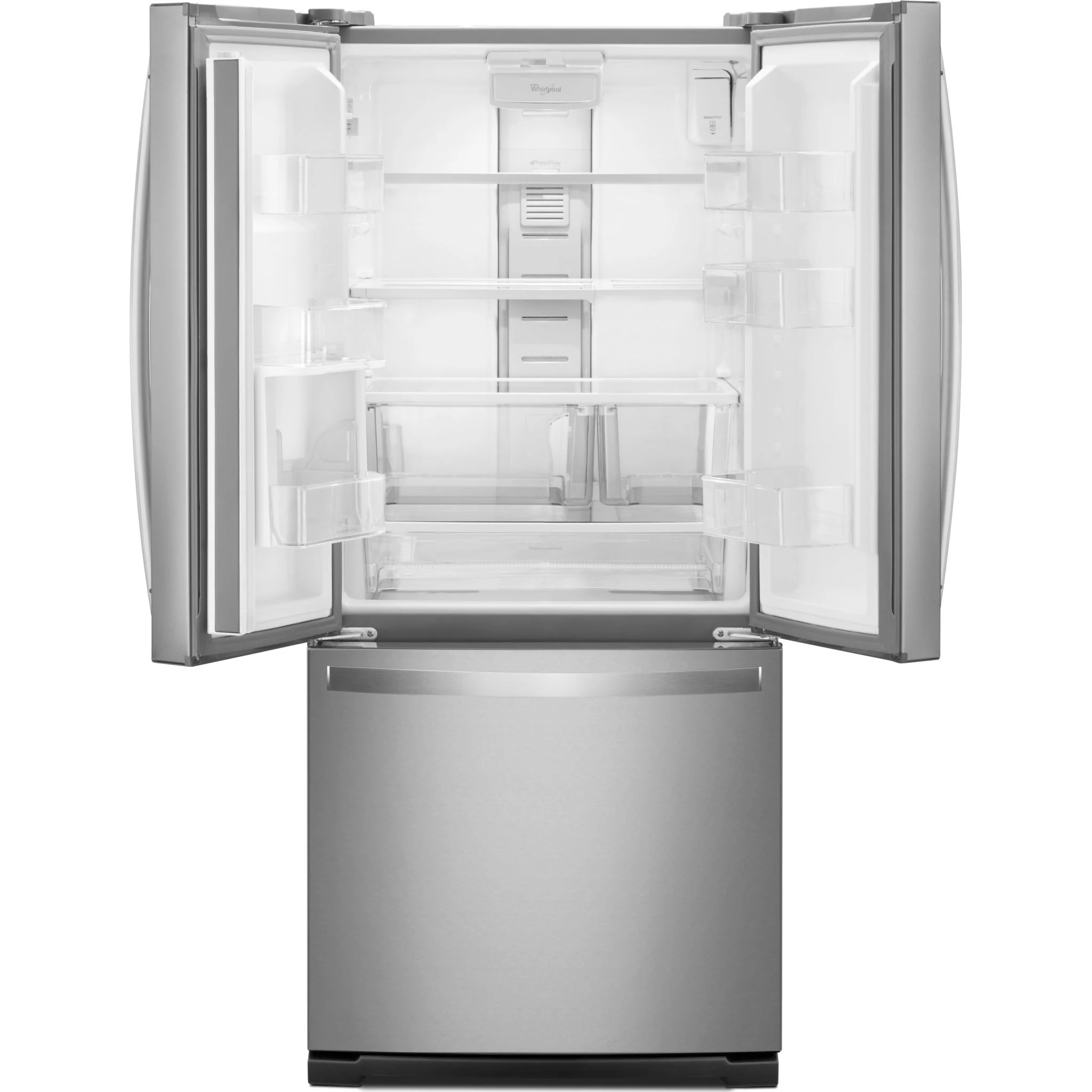 Whirlpool 30-inch Wide French Door Refrigerator - 20 cu. ft. -Fingerprint Resistant Stainless Steel (WRF560SEHZ) - Image 6