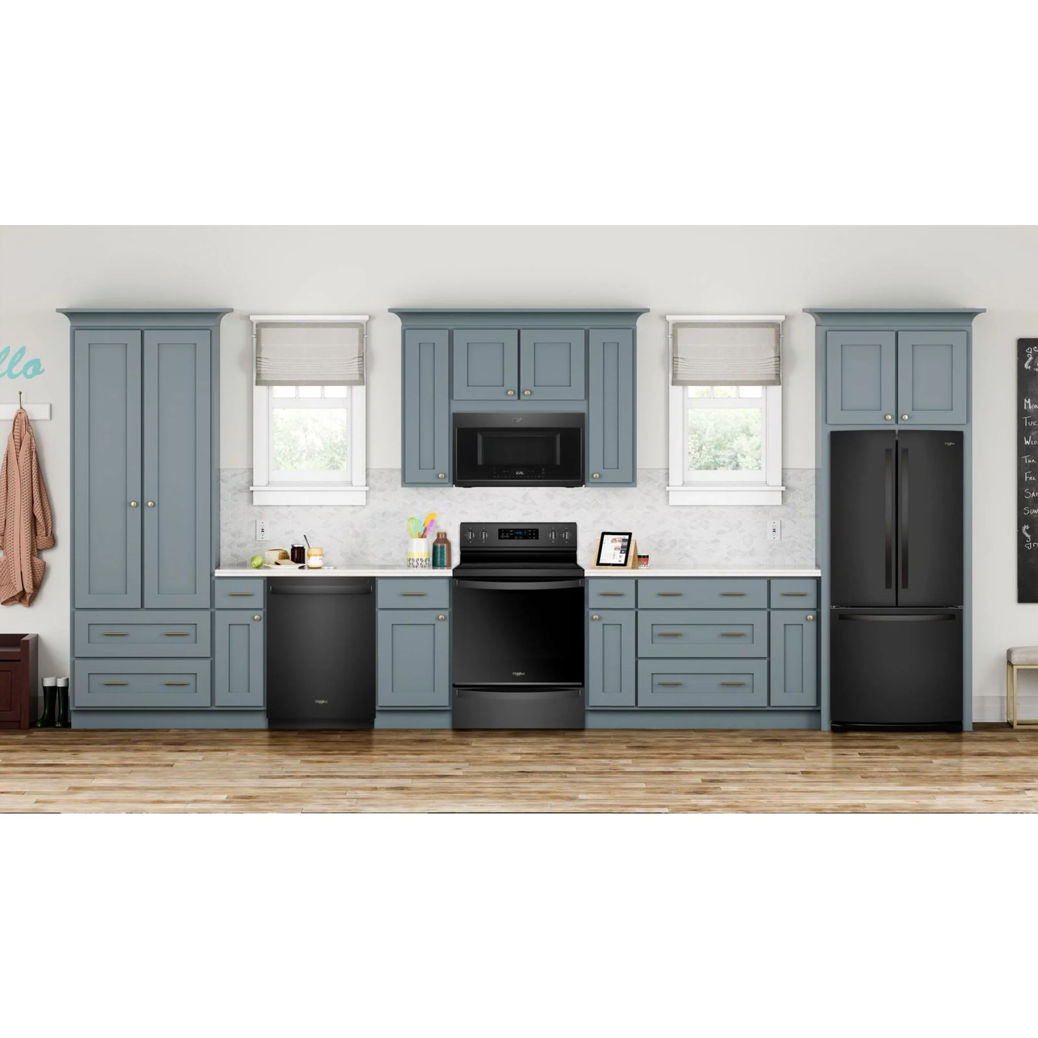 Whirlpool 30-inch Wide French Door Refrigerator - 20 cu. ft. -Black (WRF560SMHB) - Image 15