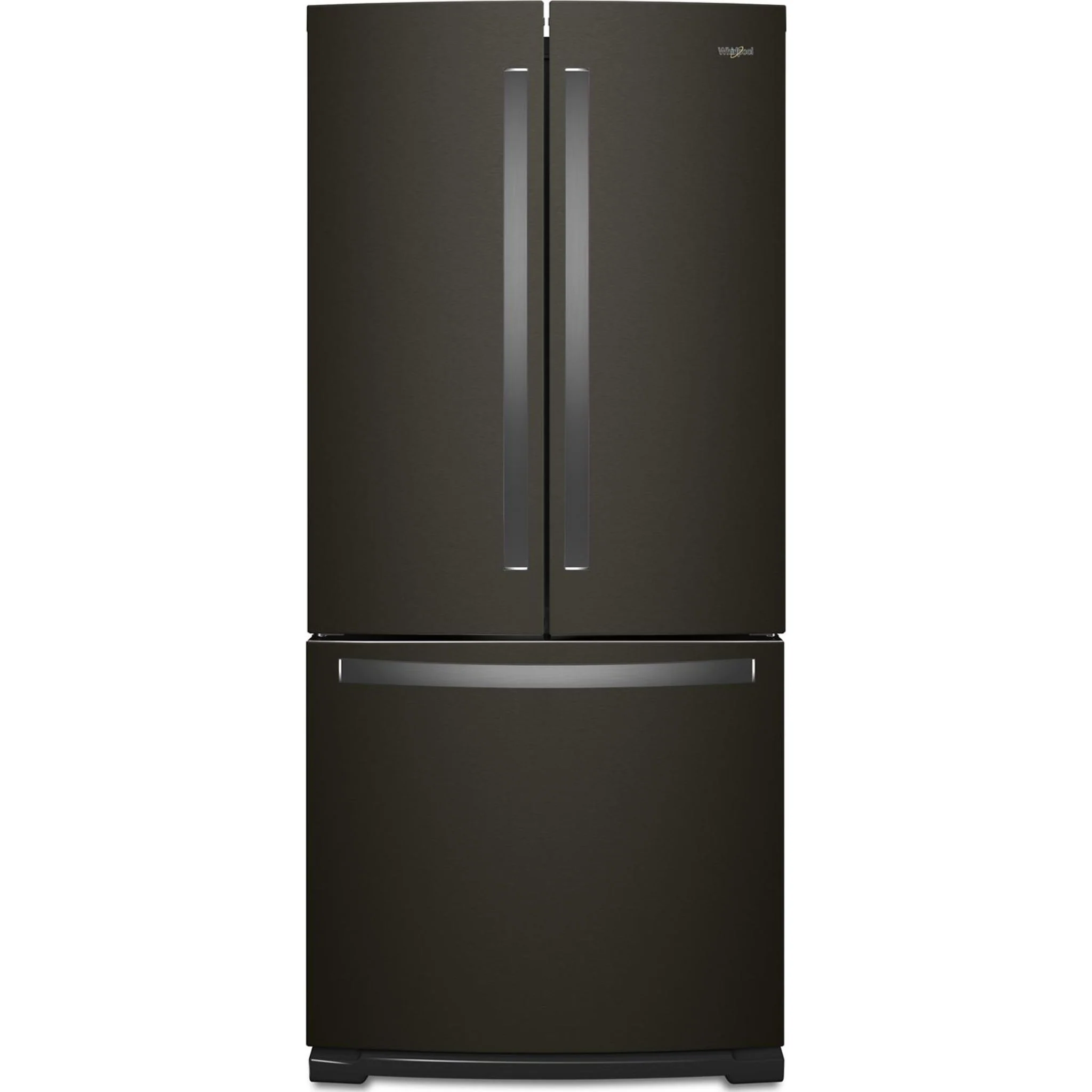 Whirlpool 30-inch Wide French Door Refrigerator - 20 cu. ft. -Black Stainless (WRF560SMHV) - Image 3