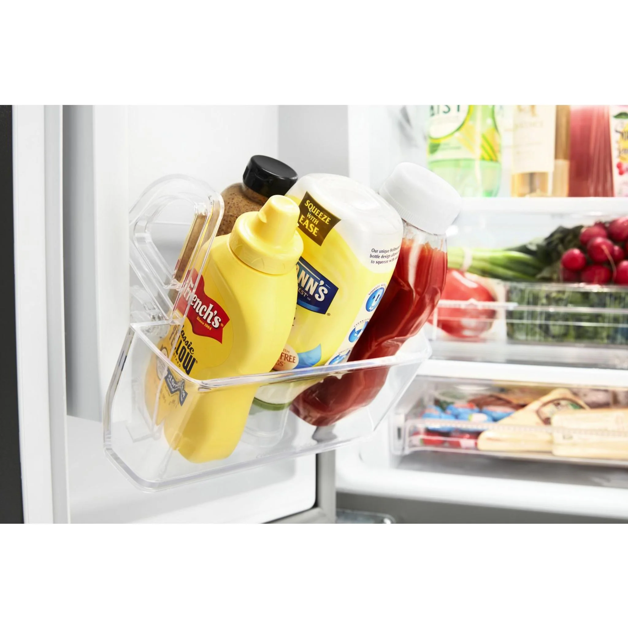 Whirlpool 30-inch Wide French Door Refrigerator - 20 cu. ft. -Black Stainless (WRF560SMHV) - Image 36