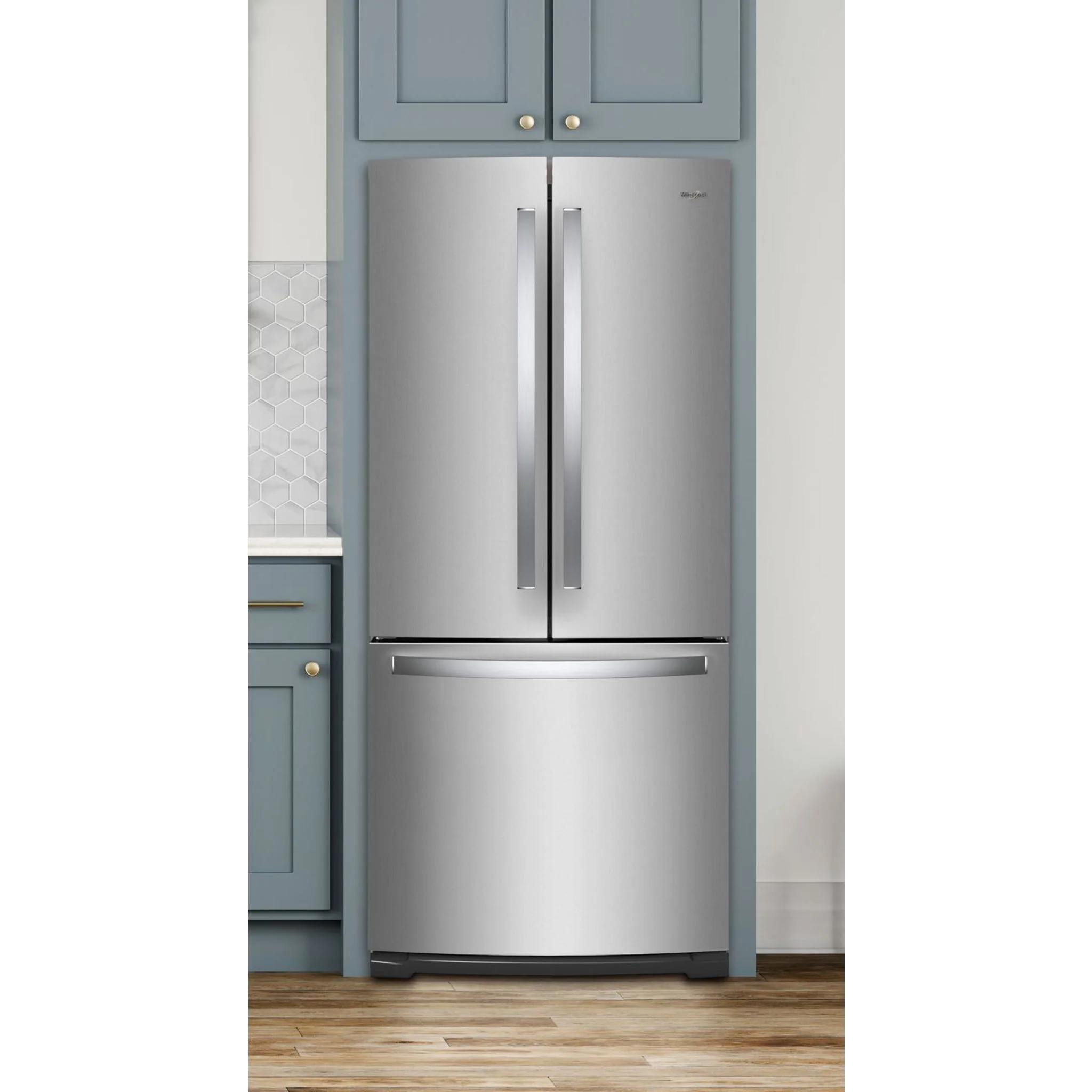 Whirlpool 30-inch Wide French Door Refrigerator - 20 cu. ft. -Stainless Steel (WRF560SMHZ) - Image 23