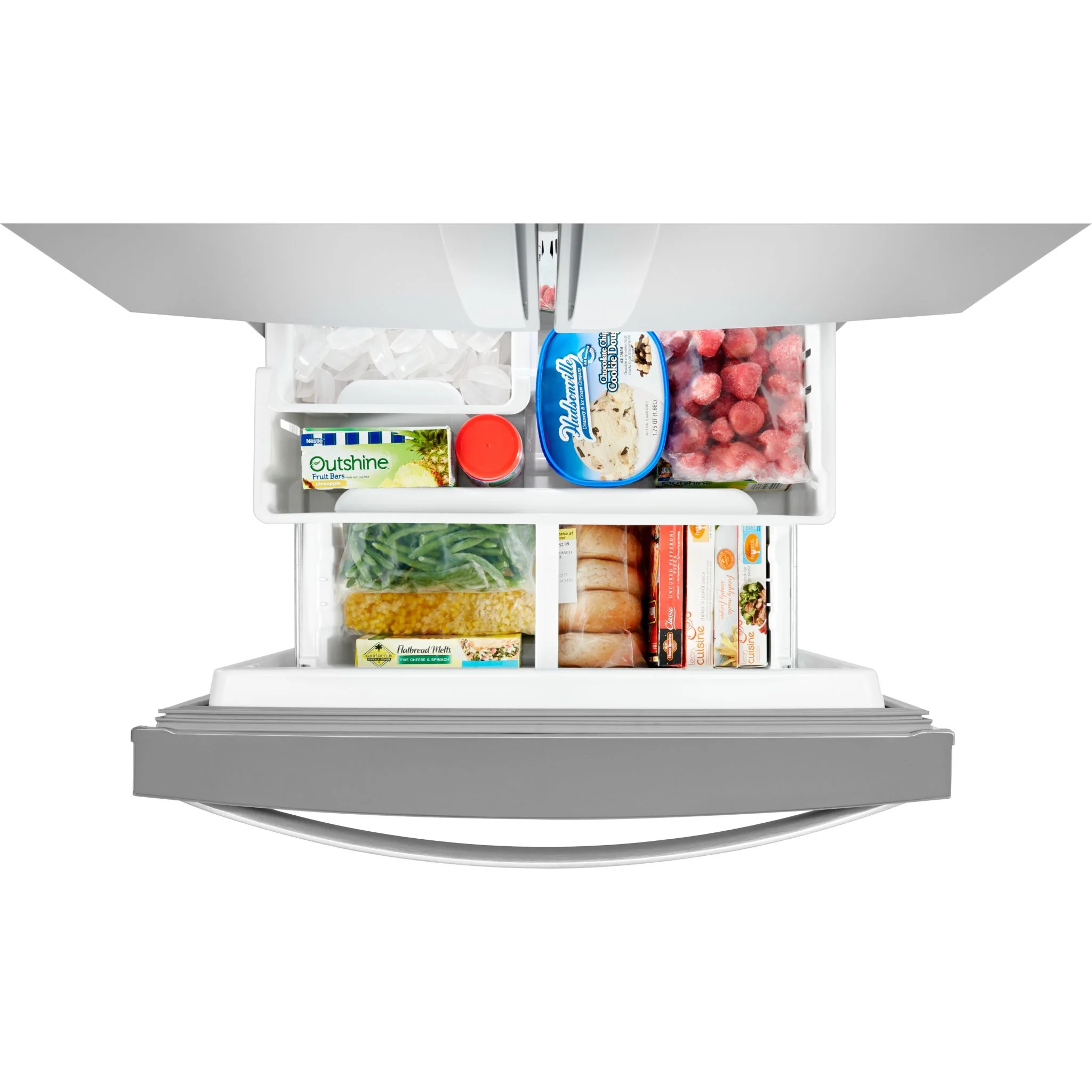 Whirlpool 30-inch Wide French Door Refrigerator - 20 cu. ft. -Stainless Steel (WRF560SMHZ) - Image 6