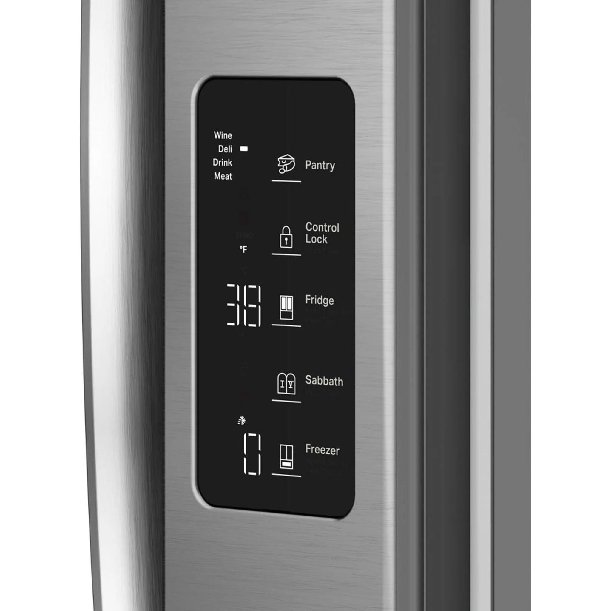Whirlpool 36-inch Wide True Counter Depth 3-Door French Door Refrigerator - 24 cu. ft. - Black Stainless Finish (WRFC3036RV) - Image 9