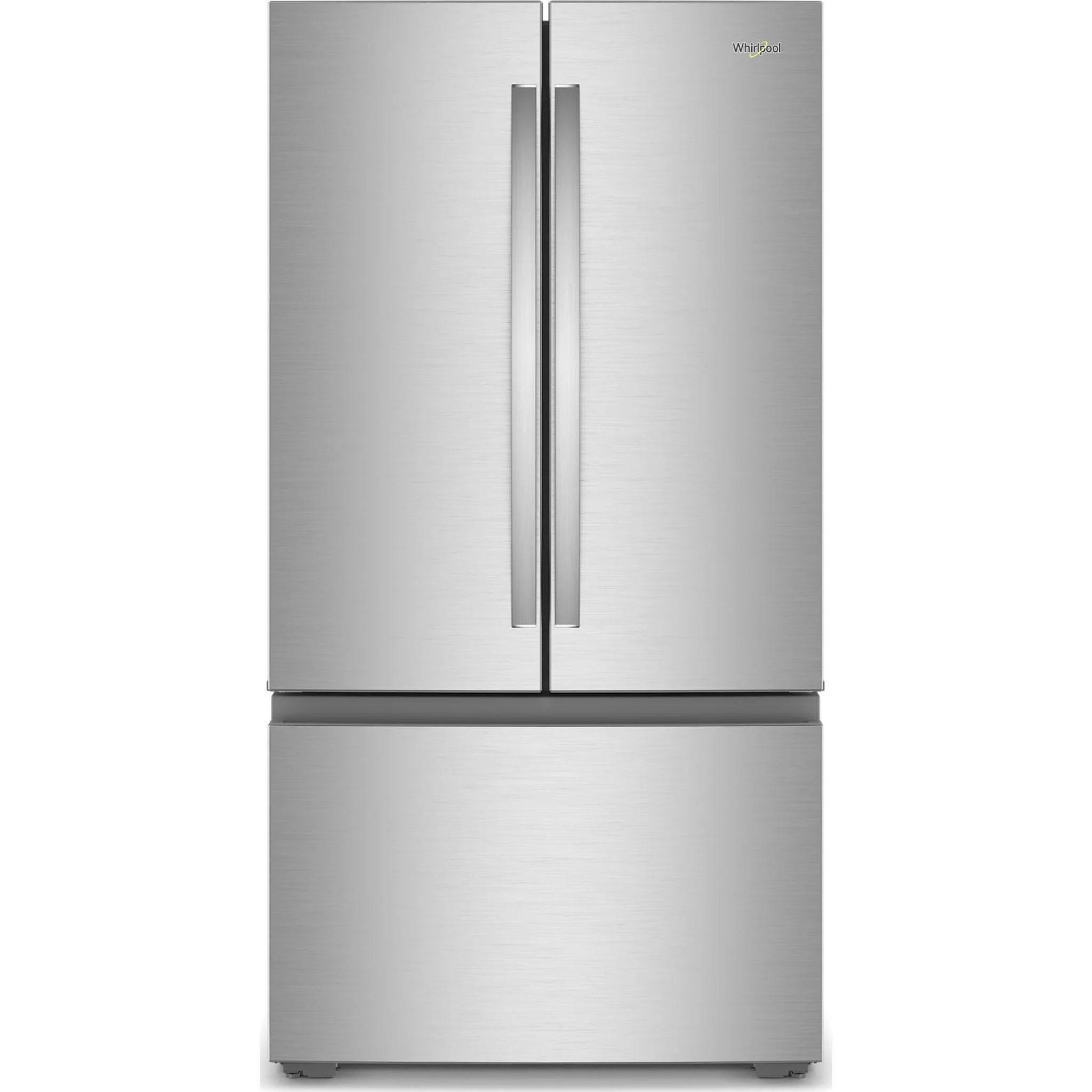 Whirlpool 36-inch Wide True Counter Depth 3-Door French Door Refrigerator - 24 cu. ft. - Fingerprint-Resistant Stainless Finish (WRFC3036RZ)