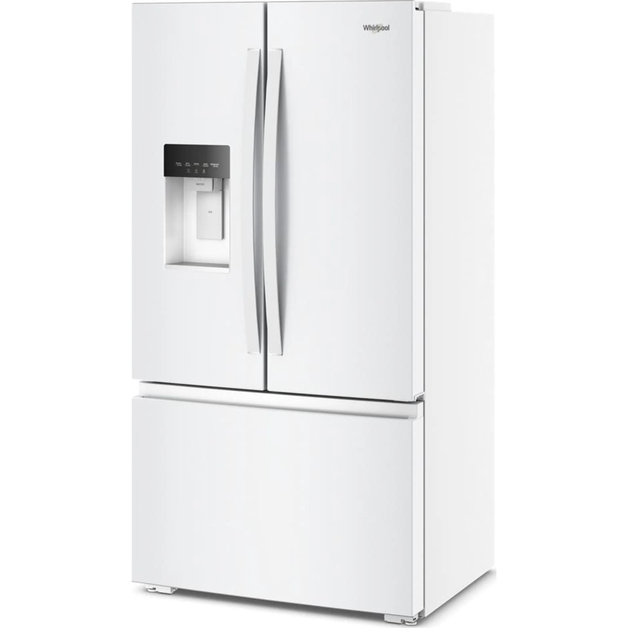Whirlpool 36-inch Wide True Counter Depth 3-Door French Door Refrigerator - 23.4 cu. ft. - White (WRFC5036RW) - Image 5