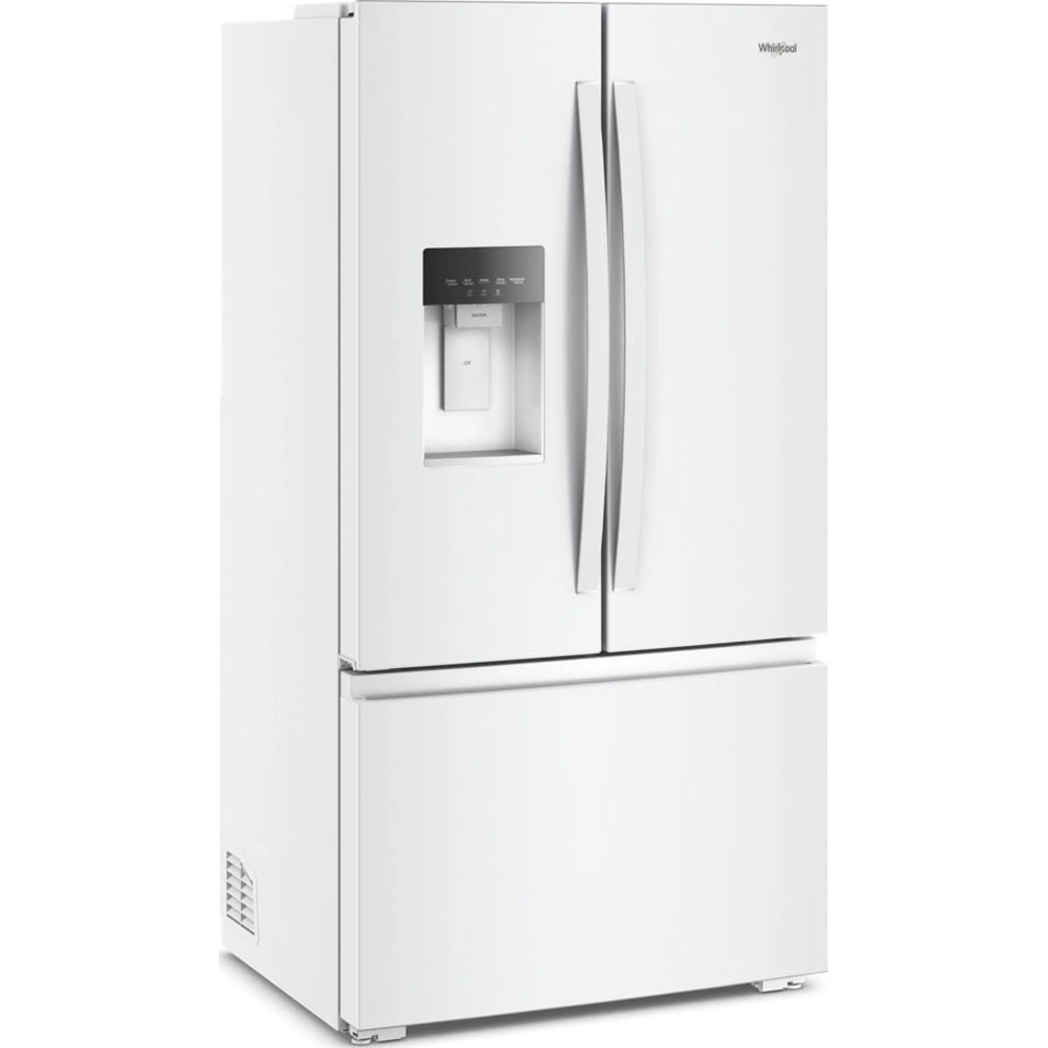 Whirlpool 36-inch Wide True Counter Depth 3-Door French Door Refrigerator - 23.4 cu. ft. - White (WRFC5036RW) - Image 9