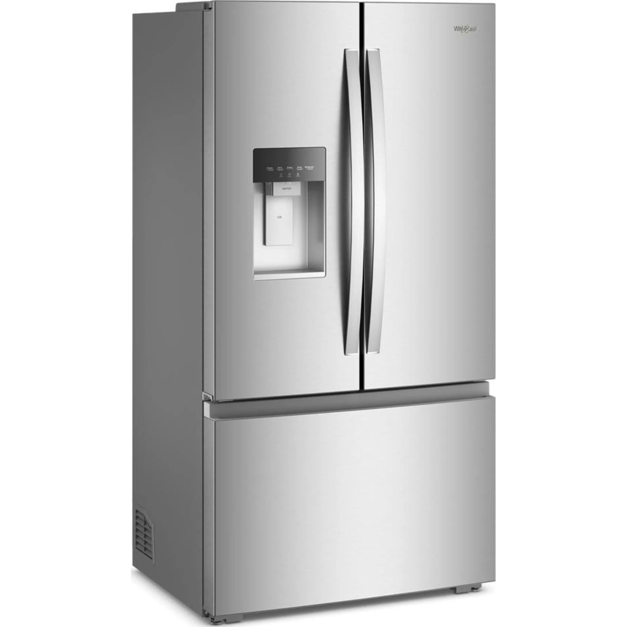 Whirlpool 36-inch Wide True Counter Depth 3-Door French Door Refrigerator - 23.4 cu. ft. - Fingerprint-Resistant Stainless Finish (WRFC5036RZ) - Image 3
