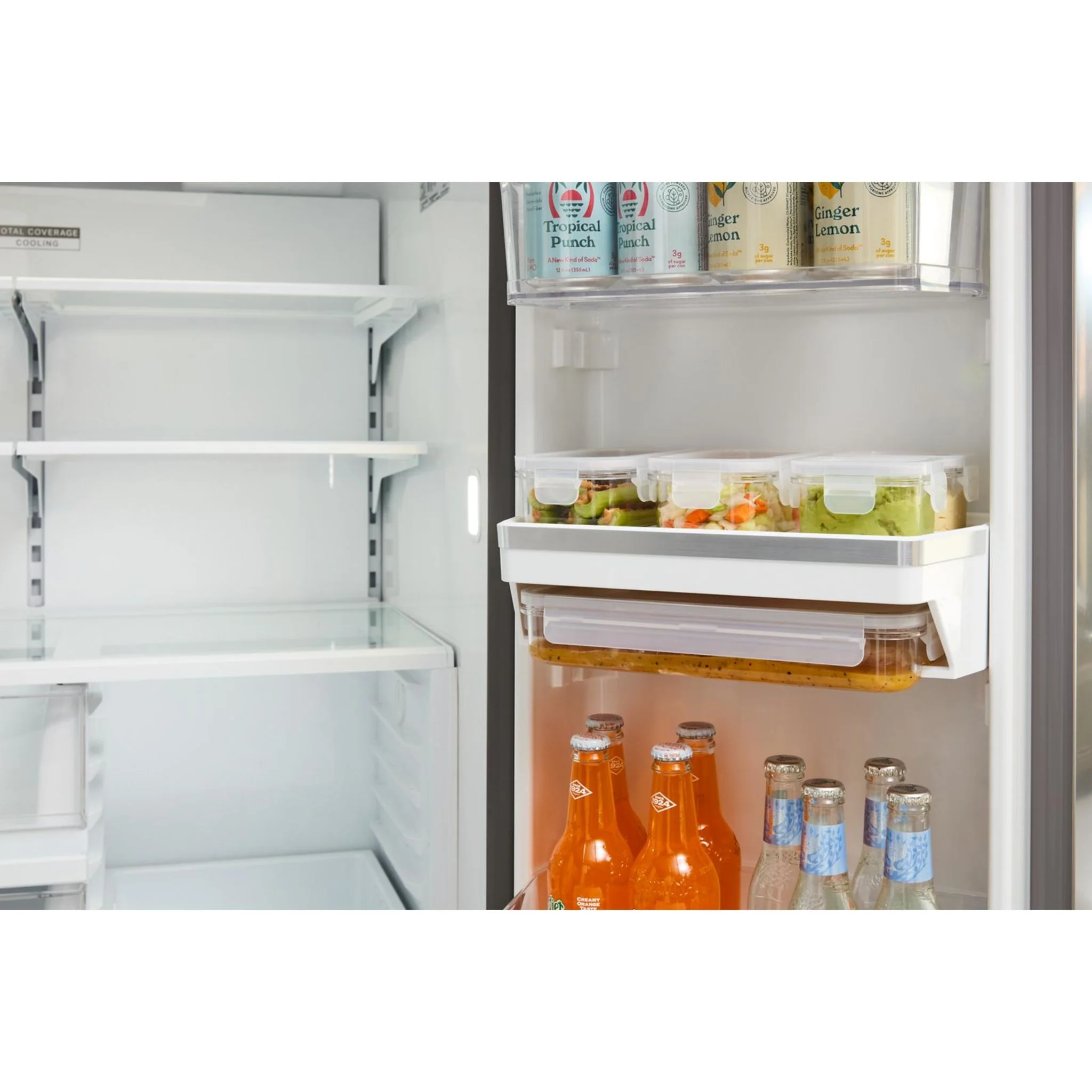 Whirlpool 36-inch Wide True Counter Depth 3-Door French Door Refrigerator - 23.4 cu. ft. (WRFC7036RZ) - Fingerprint-Resistant Stainless Finish - Image 15