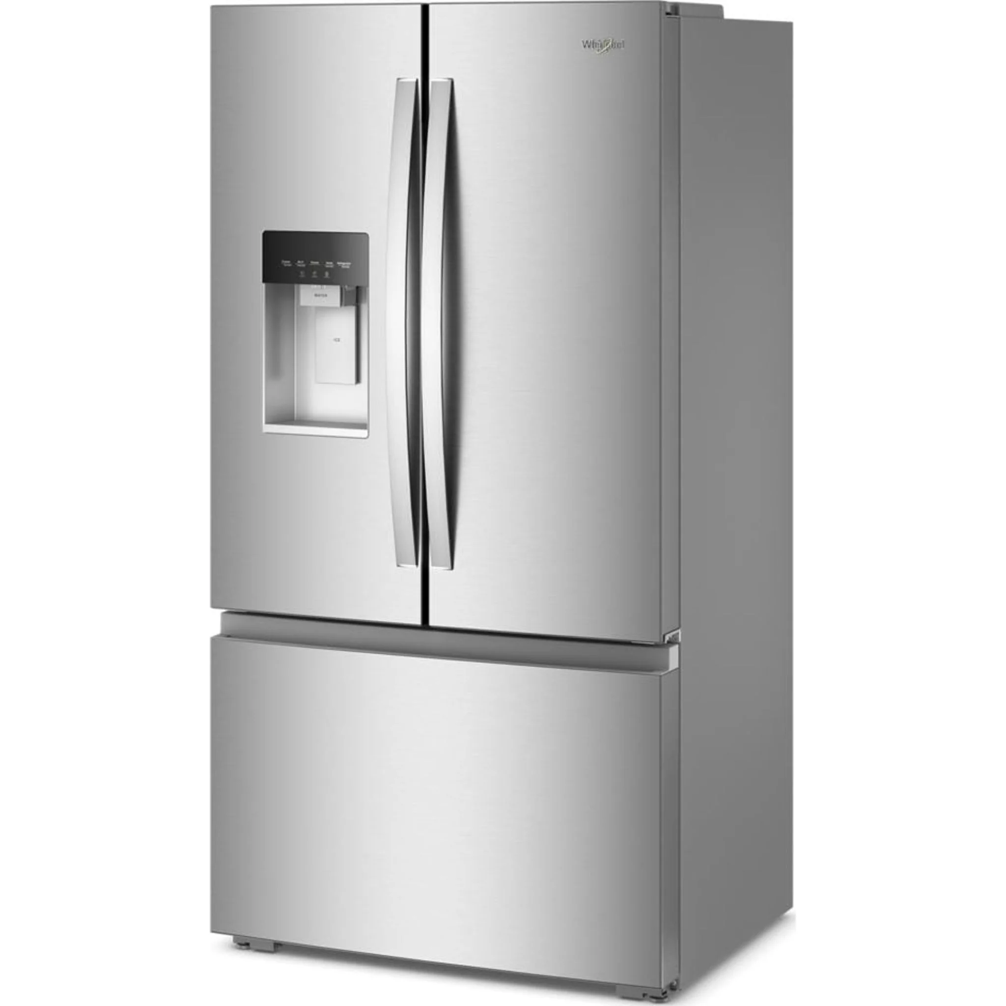 Whirlpool 36-inch Wide True Counter Depth 3-Door French Door Refrigerator - 23.4 cu. ft. (WRFC7036RZ) - Fingerprint-Resistant Stainless Finish - Image 8
