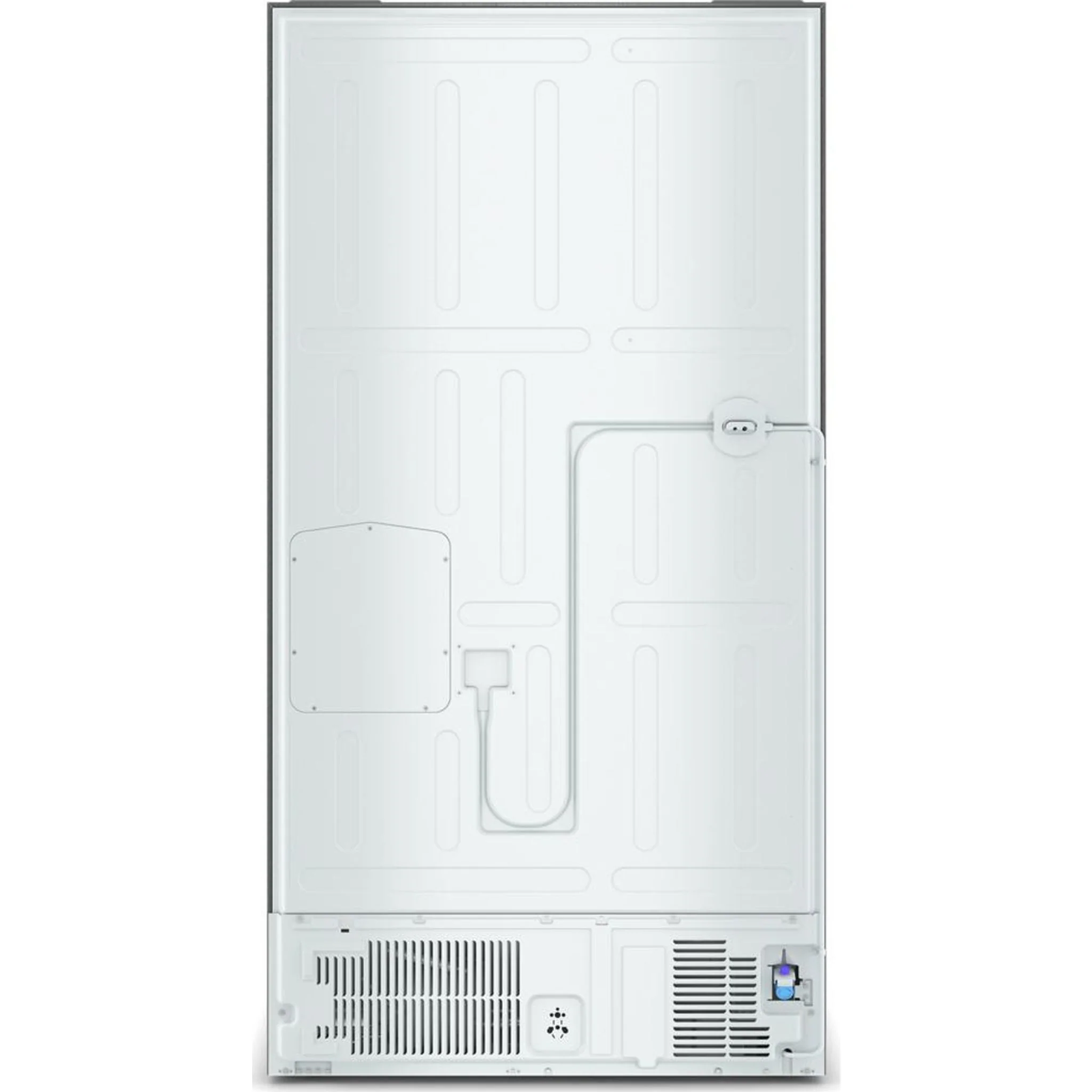 Whirlpool 36-inch Wide True Counter Depth 3-Door French Door Refrigerator - 23.4 cu. ft. (WRFC7036RZ) - Fingerprint-Resistant Stainless Finish - Image 9