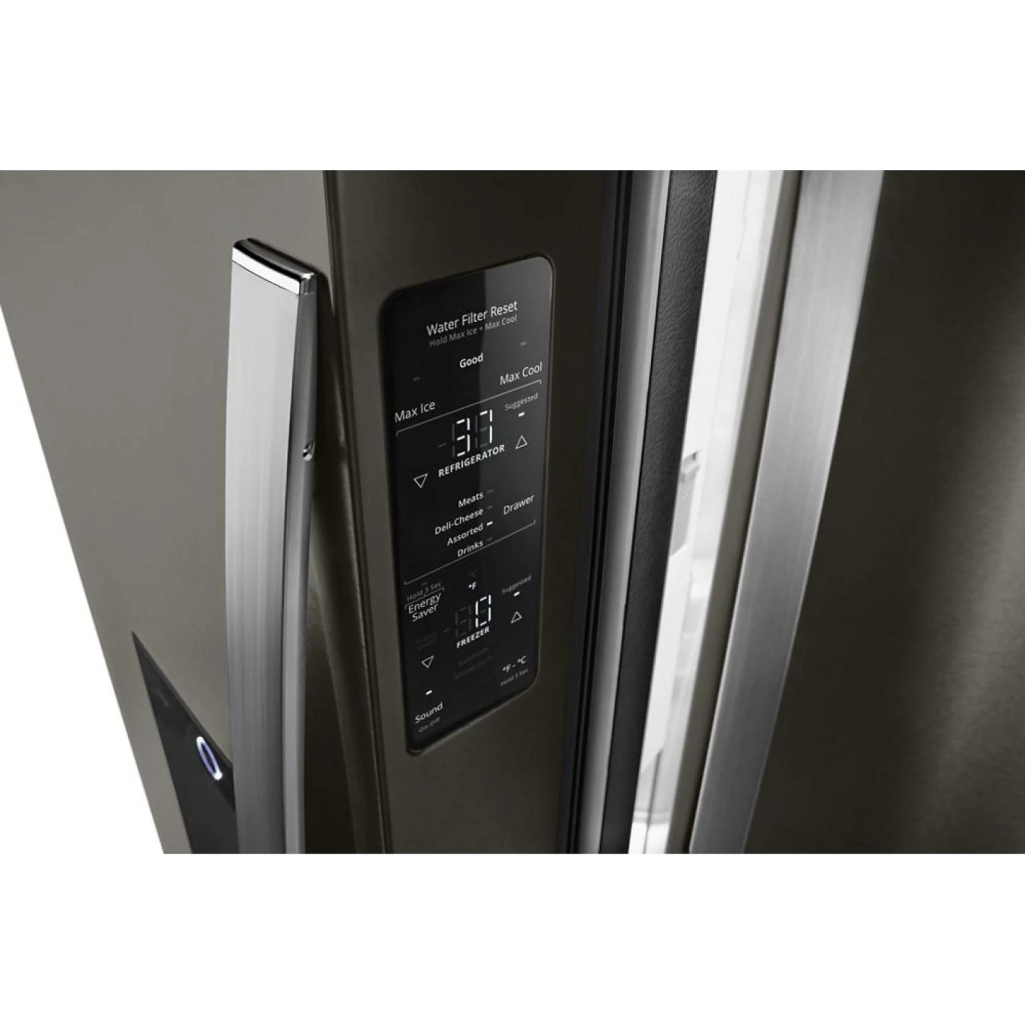 Whirlpool 36-inch Wide Counter Depth French Door Refrigerator -Stainless Steel Black (WRFC9636RV) - Image 18