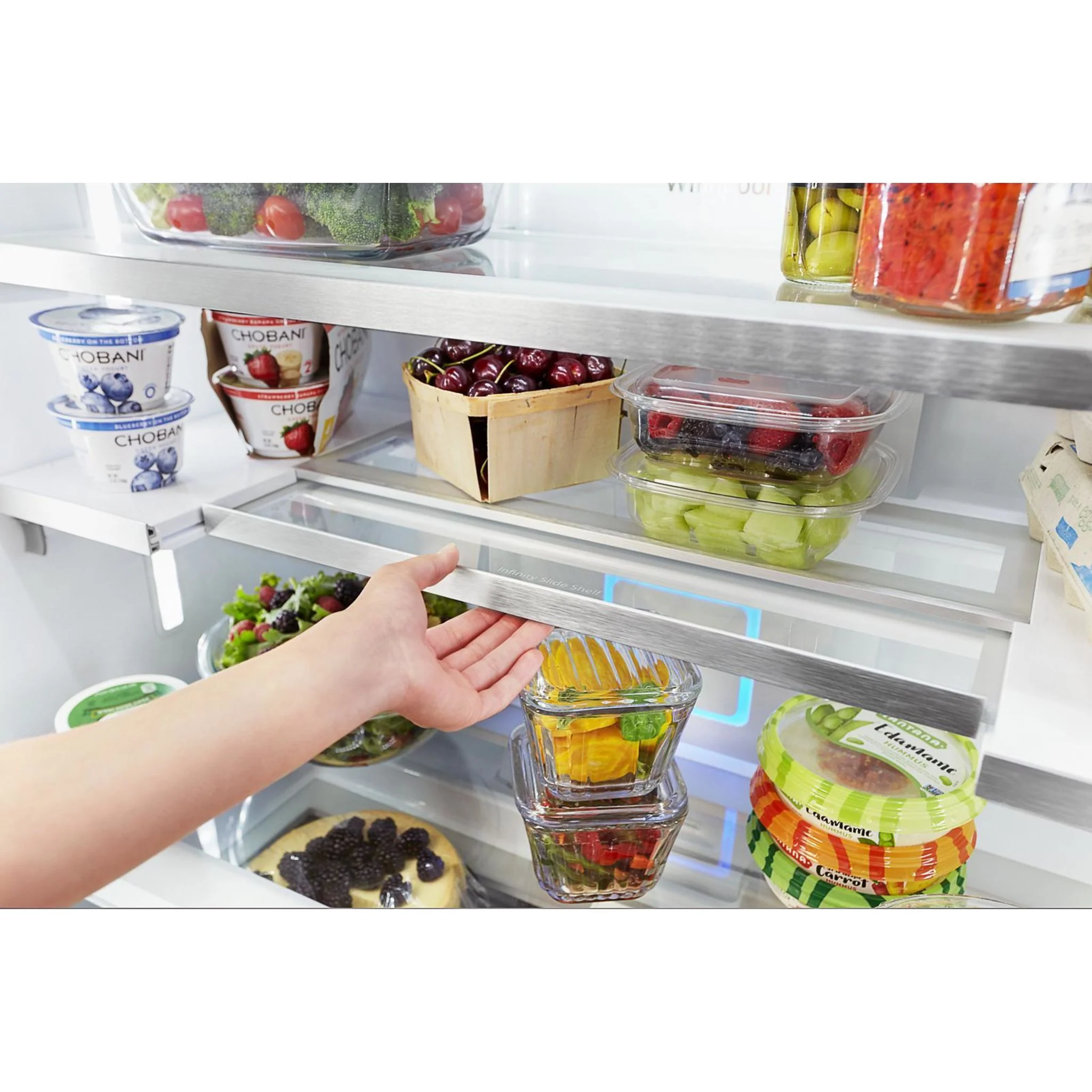 Whirlpool 36-inch Wide Counter Depth French Door Refrigerator -Stainless Steel Black (WRFC9636RV) - Image 22