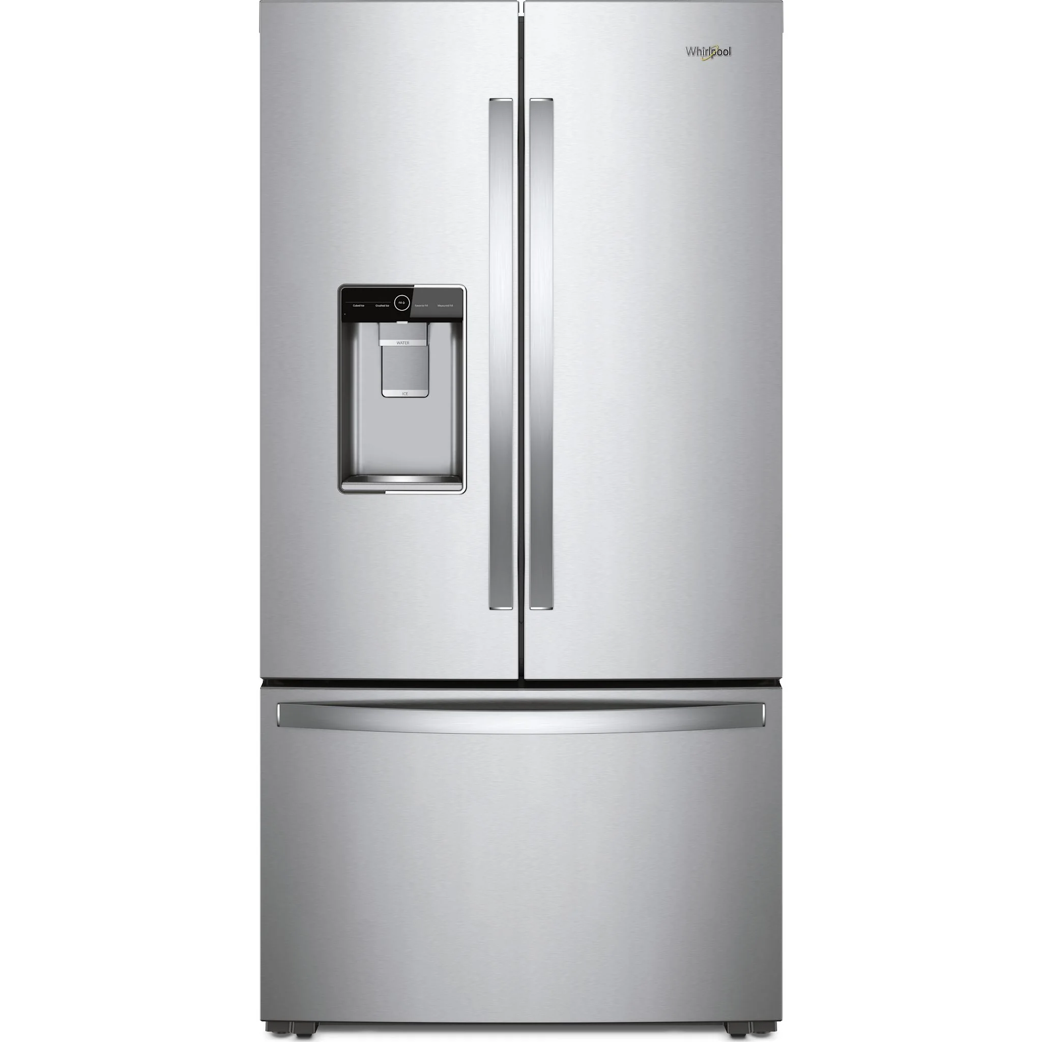 Whirlpool 36-inch Wide Counter Depth French Door Refrigerator -Fingerprint Resistant Stainless Steel (WRFC9636RZ)