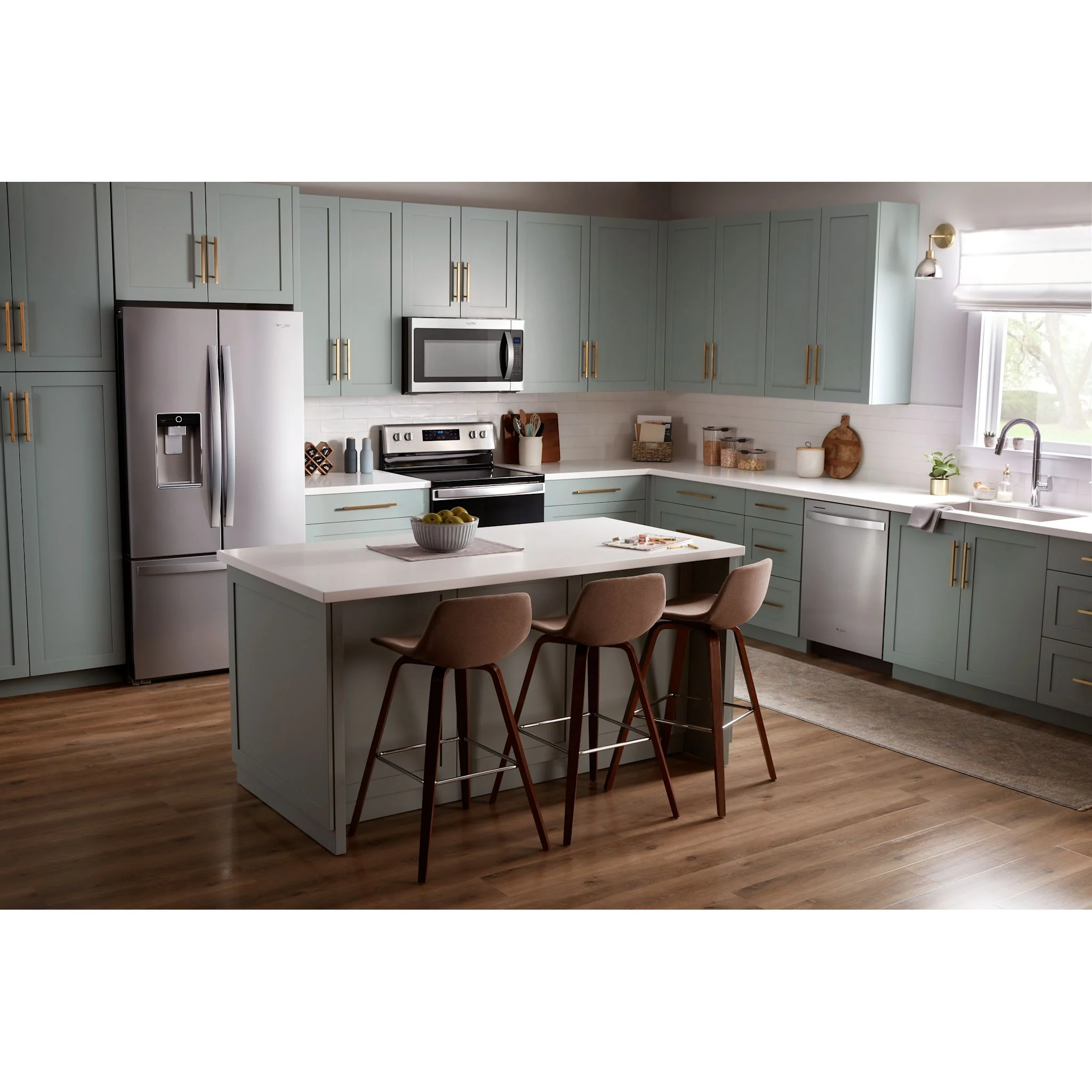 Whirlpool 36-inch Wide Counter Depth French Door Refrigerator -Fingerprint Resistant Stainless Steel (WRFC9636RZ) - Image 9