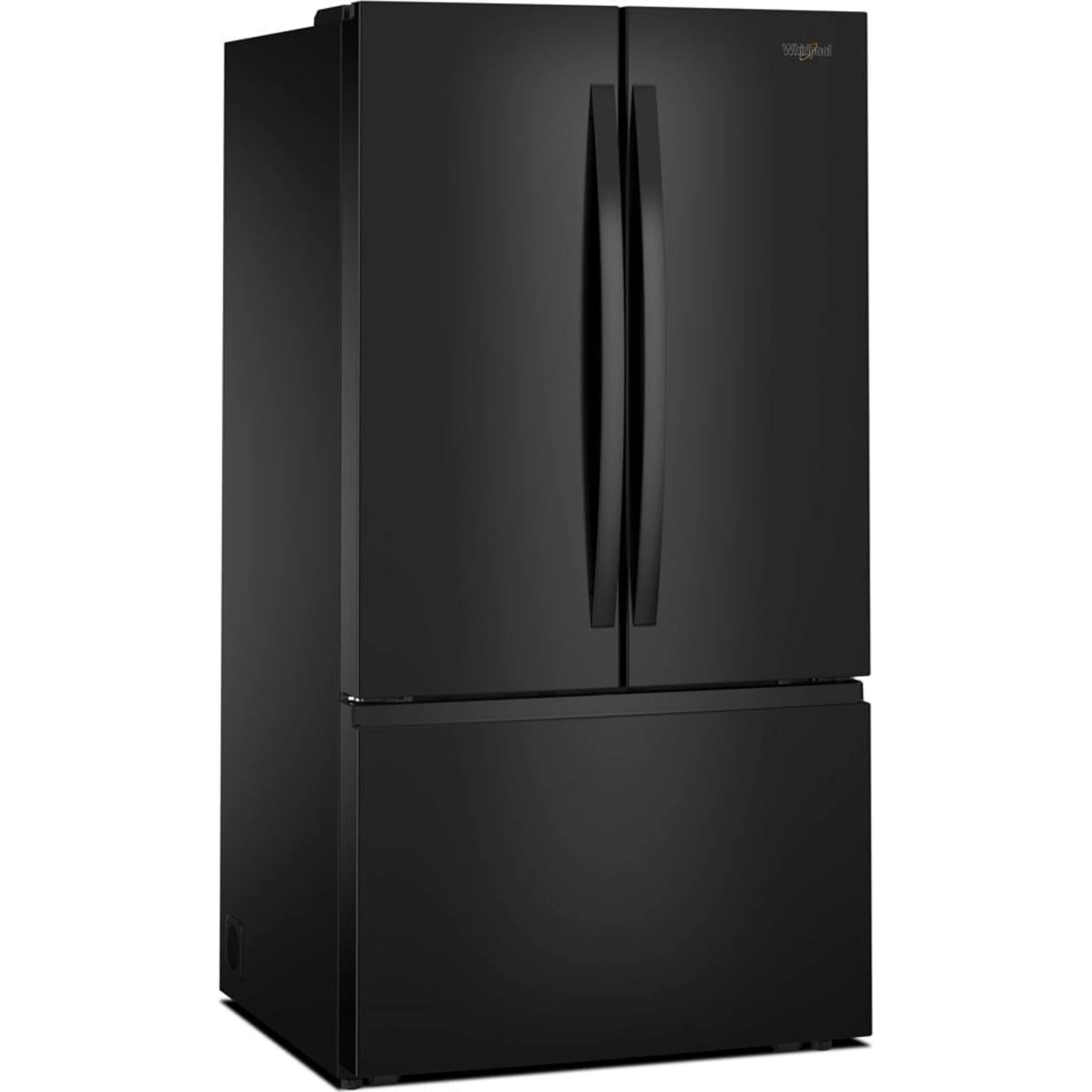 Whirlpool 36-Inch French Door Refrigerator with Ice Maker - 31 cu. ft. -Black (WRFF3136SB) - Image 2
