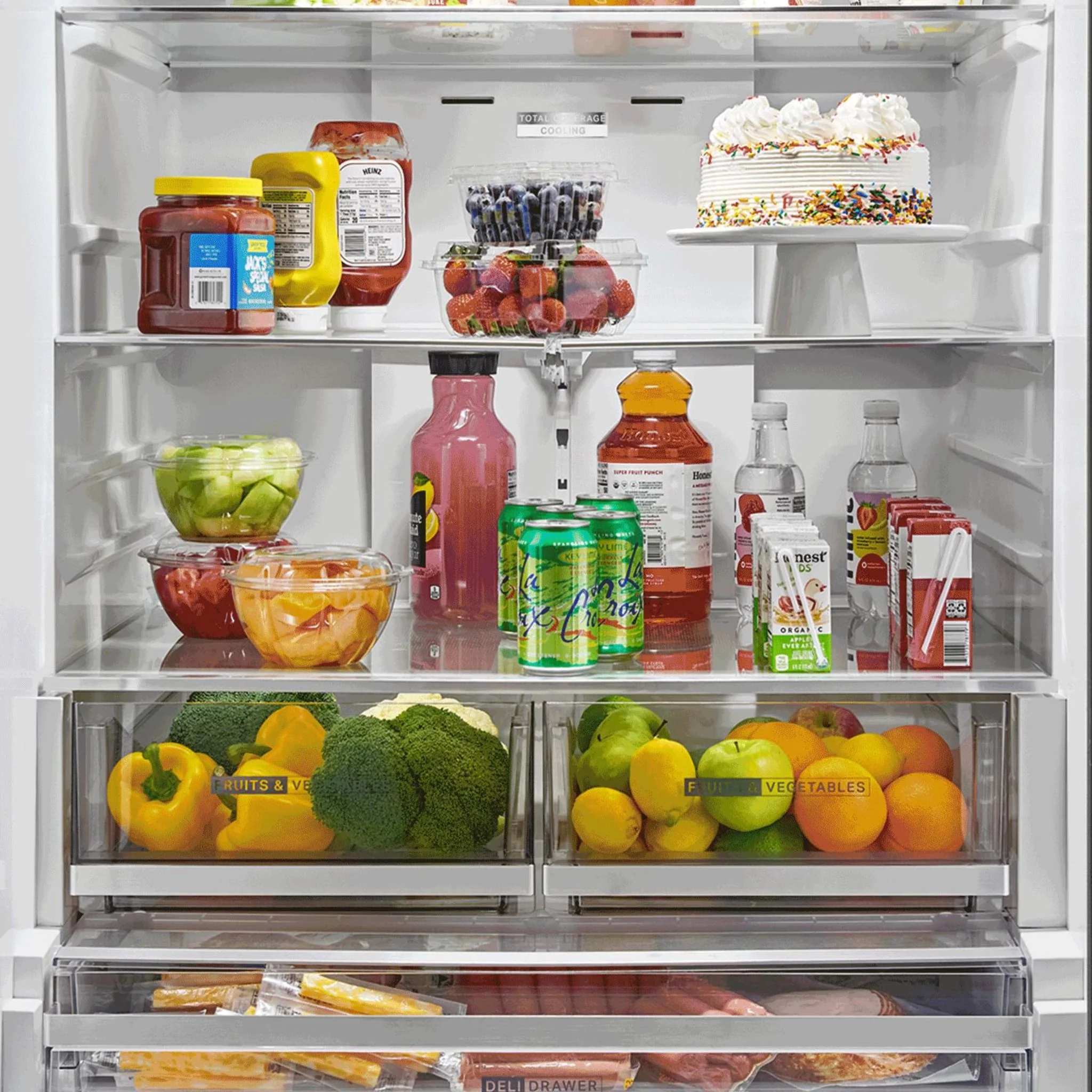 Whirlpool 36-Inch French Door Refrigerator with Ice Maker - 31 cu. ft. -White (WRFF3136SW) - Image 10