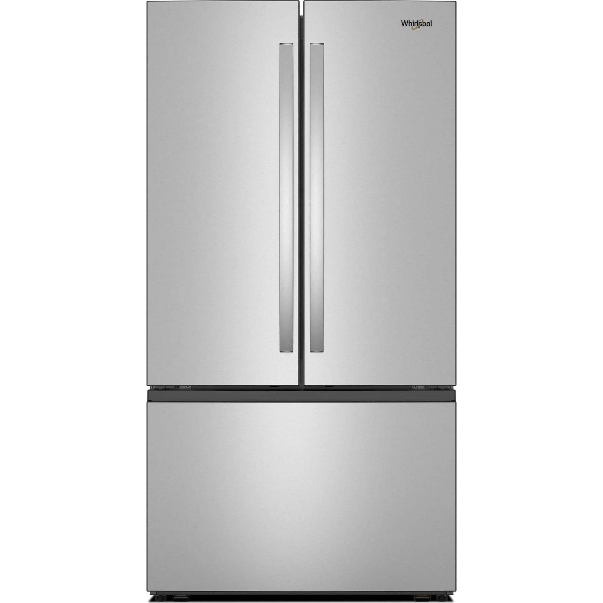 Whirlpool 36-Inch French Door Refrigerator with Ice Maker - 31 cu. ft. -Fingerprint Resistant Stainless Steel (WRFF3136SZ)