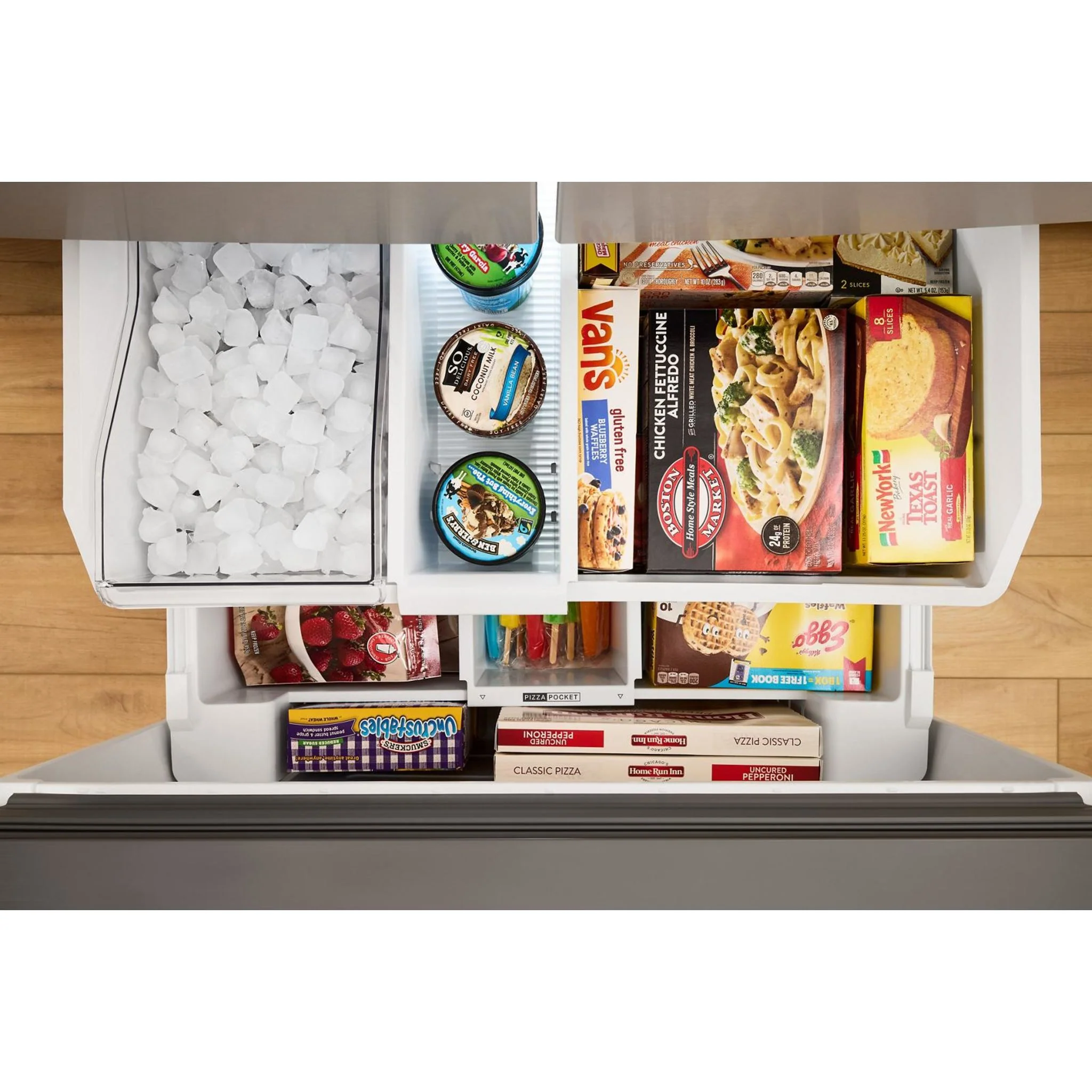 Whirlpool 36-Inch French Door Refrigerator with Ice Maker - 31 cu. ft. -Fingerprint Resistant Stainless Steel (WRFF3136SZ) - Image 20