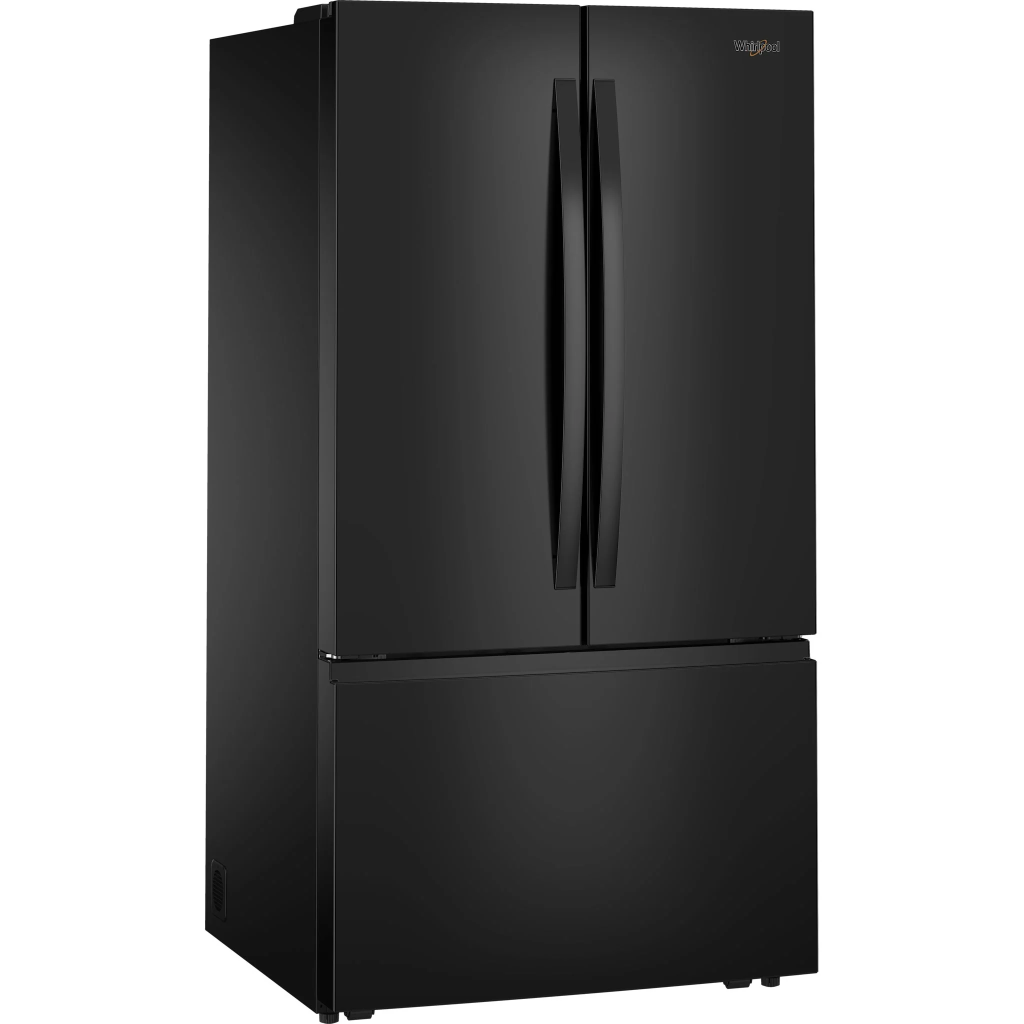 Whirlpool 36-Inch French Door Refrigerator with Interior Water Dispenser - 31 cu. ft. -Black (WRFF3336SB) - Image 2