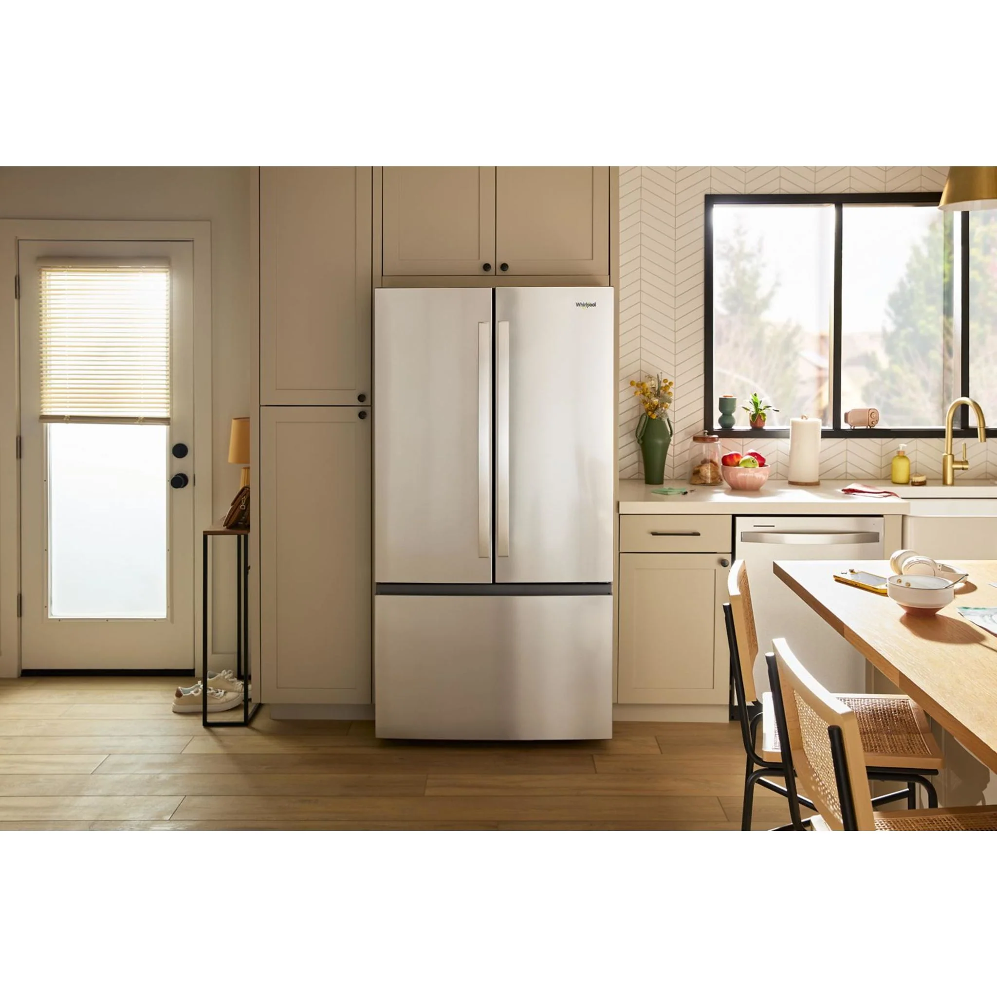 Whirlpool 36-Inch French Door Refrigerator with Interior Water Dispenser - 31 cu. ft. -Fingerprint Resistant Stainless Steel (WRFF3336SZ) - Image 26