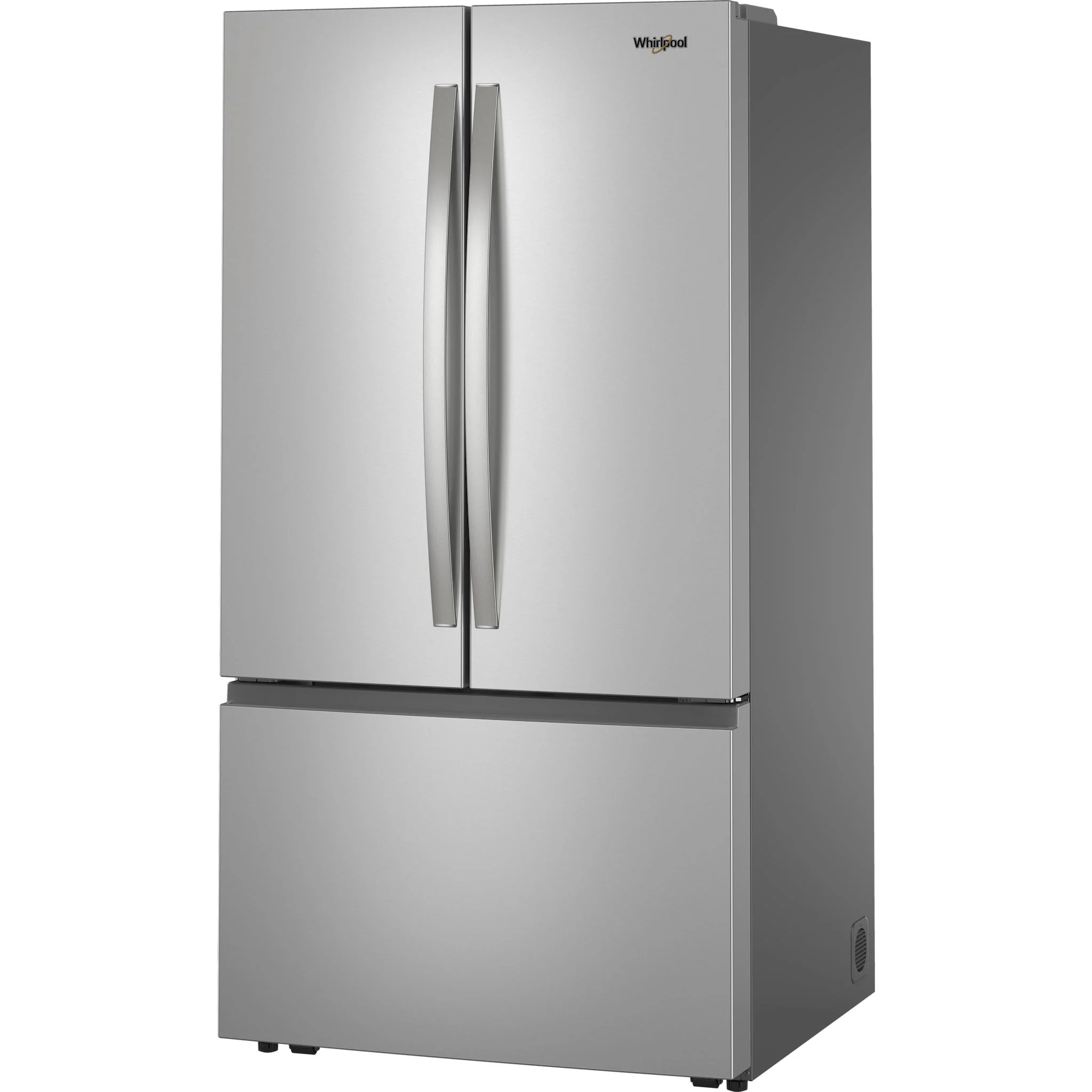 Whirlpool 36-Inch French Door Refrigerator with Interior Water Dispenser - 31 cu. ft. -Fingerprint Resistant Stainless Steel (WRFF3336SZ) - Image 3