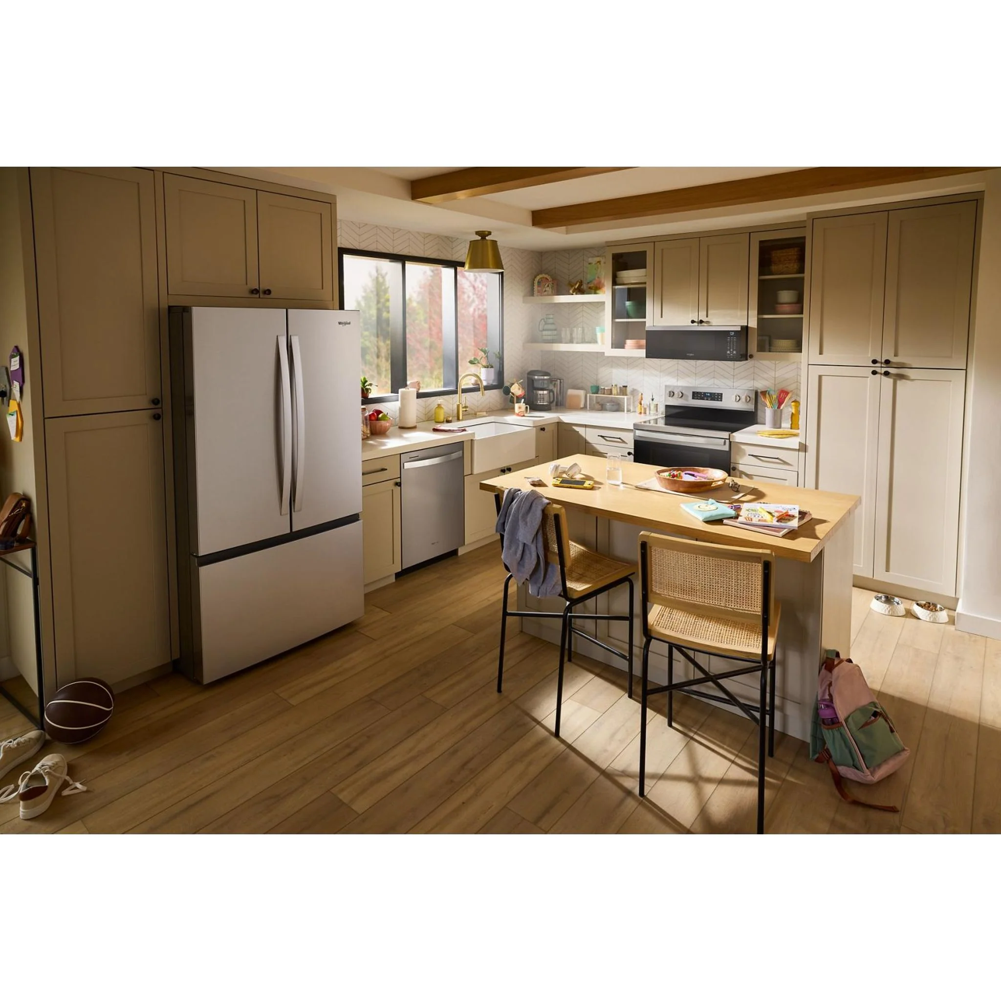 Whirlpool 36-Inch French Door Refrigerator with Interior Water Dispenser - 31 cu. ft. -Fingerprint Resistant Stainless Steel (WRFF3336SZ) - Image 43